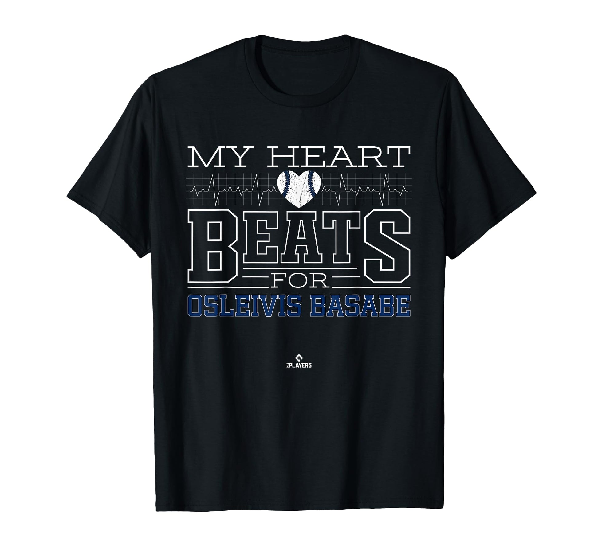 My Heart Beats Osleivis Basabe Prospect T-Shirt - Trendy Graphic Unisex - T-Shirt, Sweatshirt, Hoodie