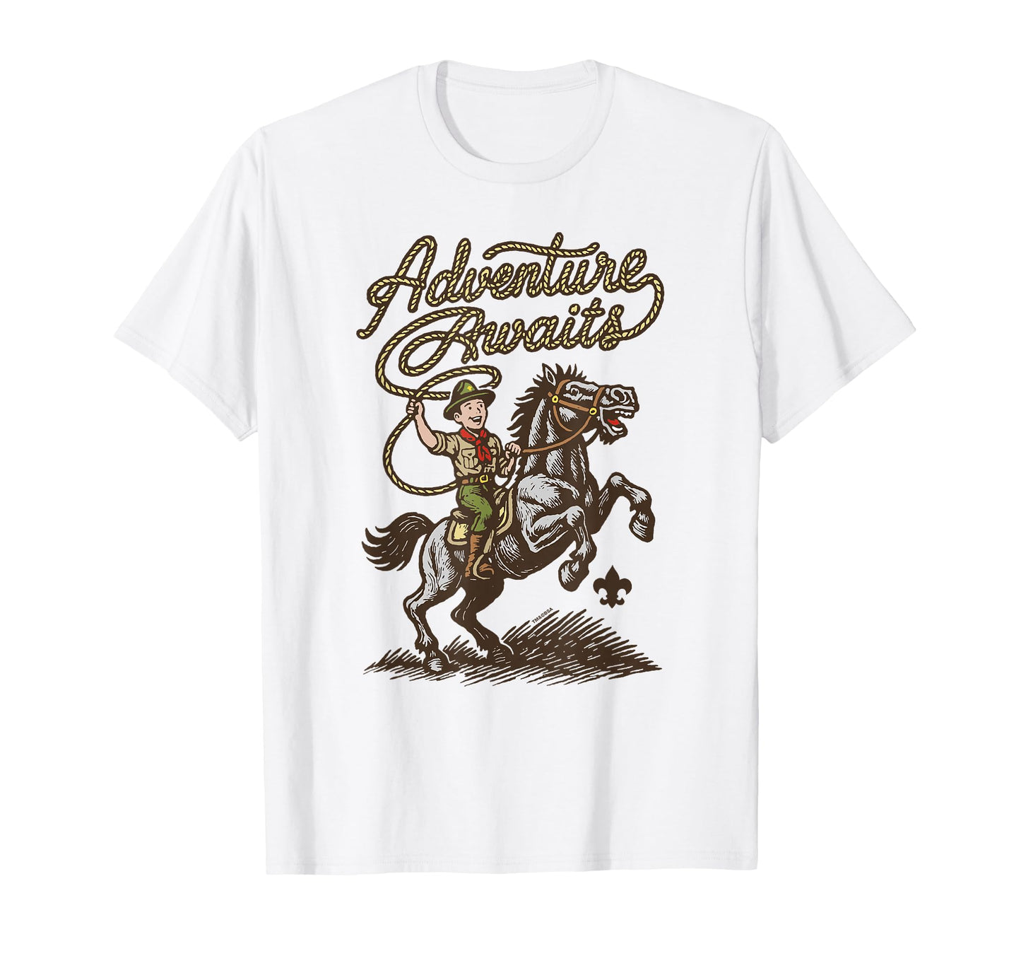 Adventure Awaits Scouting America T-Shirt - Streetwear Style for Adults - T-Shirt, Sweatshirt, Hoodie