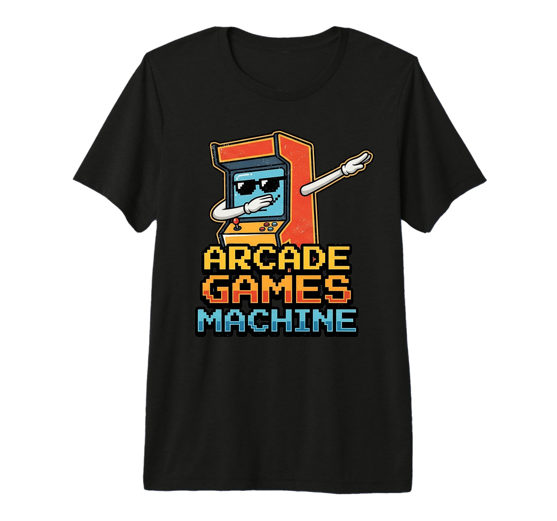 Arcade Games Machine Dabbing 70S 80S 90S T-Shirt - Streetwear Style Unisex - T-Shirt, Sweatshirt, Hoodie