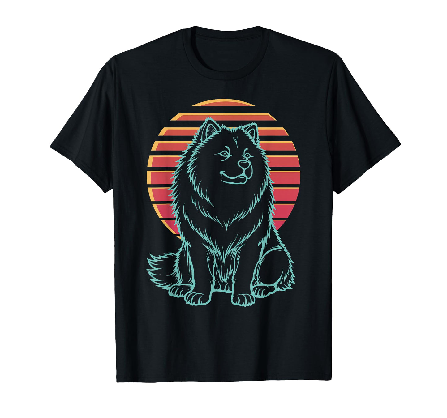 Chow Chow Lover Dog Owner Synthwave 80S T-Shirt - Unique Graphic Men Women - T-Shirt, Sweatshirt, Hoodie
