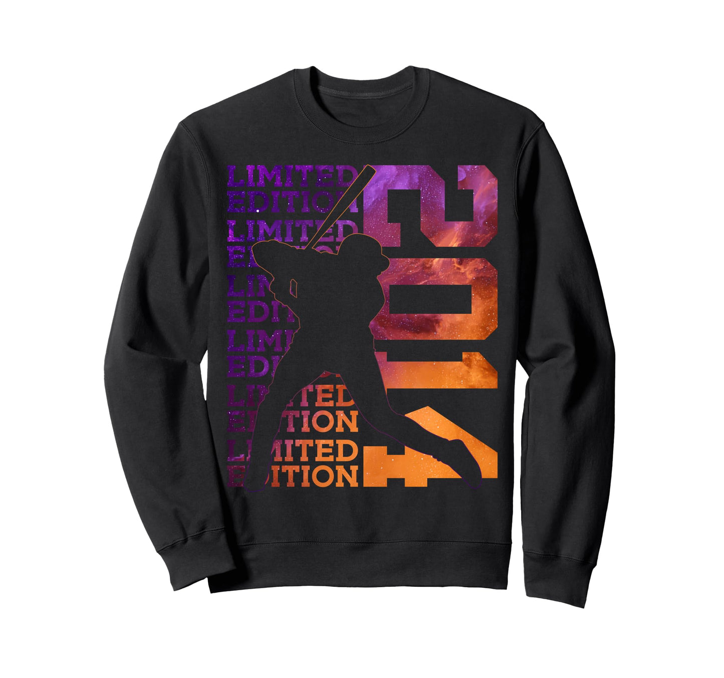 2014 Baseball 12Th Birthday Sweatshirt - Trendy Graphic Men Women - T-Shirt, Sweatshirt, Hoodie