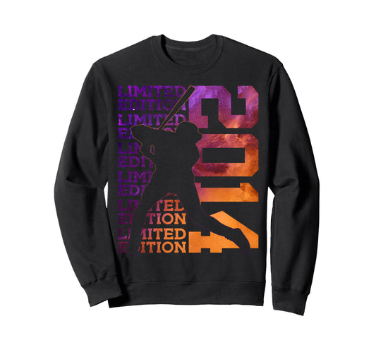 2014 Baseball 12Th Birthday Sweatshirt - Trendy Graphic Men Women - T-Shirt, Sweatshirt, Hoodie