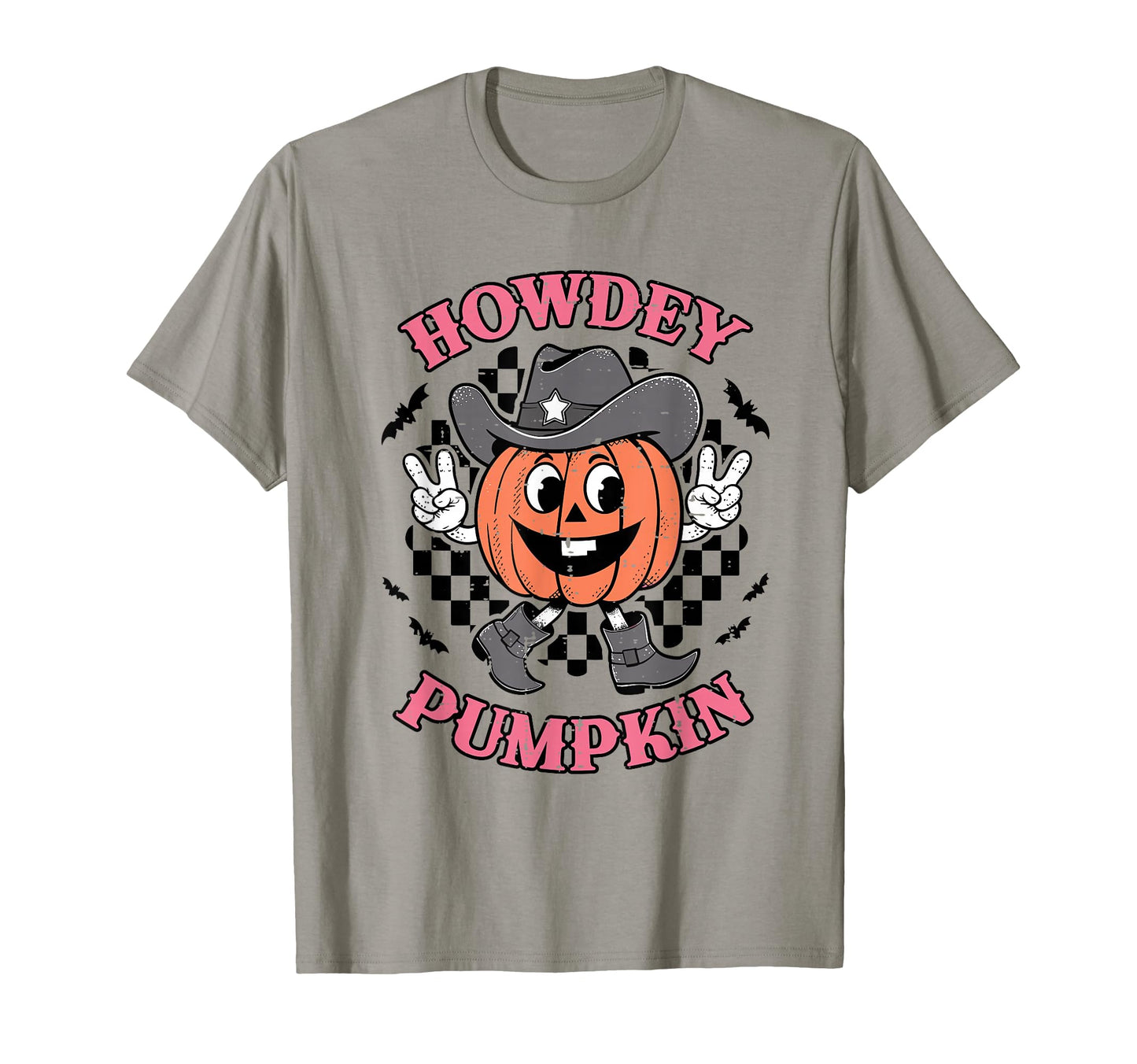 Howdy Pumpkin Autumn Western T-Shirt - Aesthetic Graphic Men Women - T-Shirt, Sweatshirt, Hoodie
