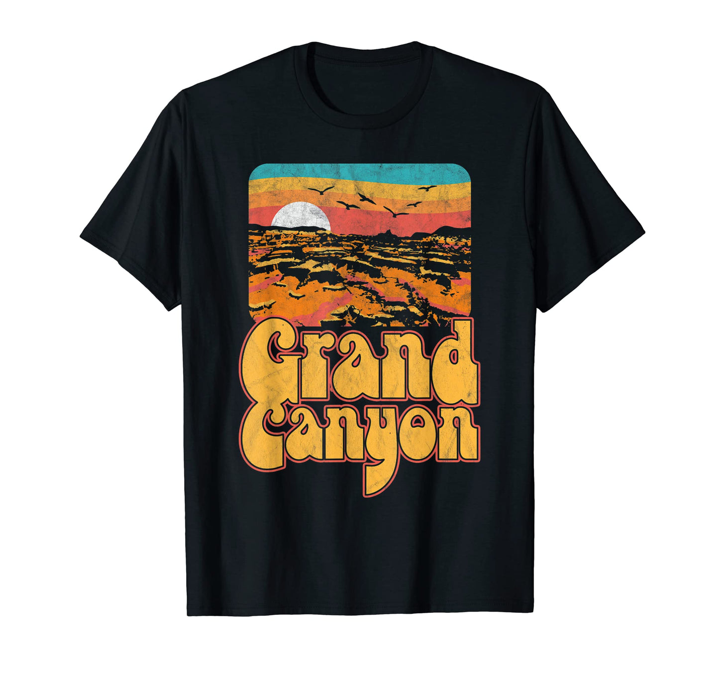 80S Grand Canyon National Park Souvenir T-Shirt - Streetwear Style Unisex - T-Shirt, Sweatshirt, Hoodie