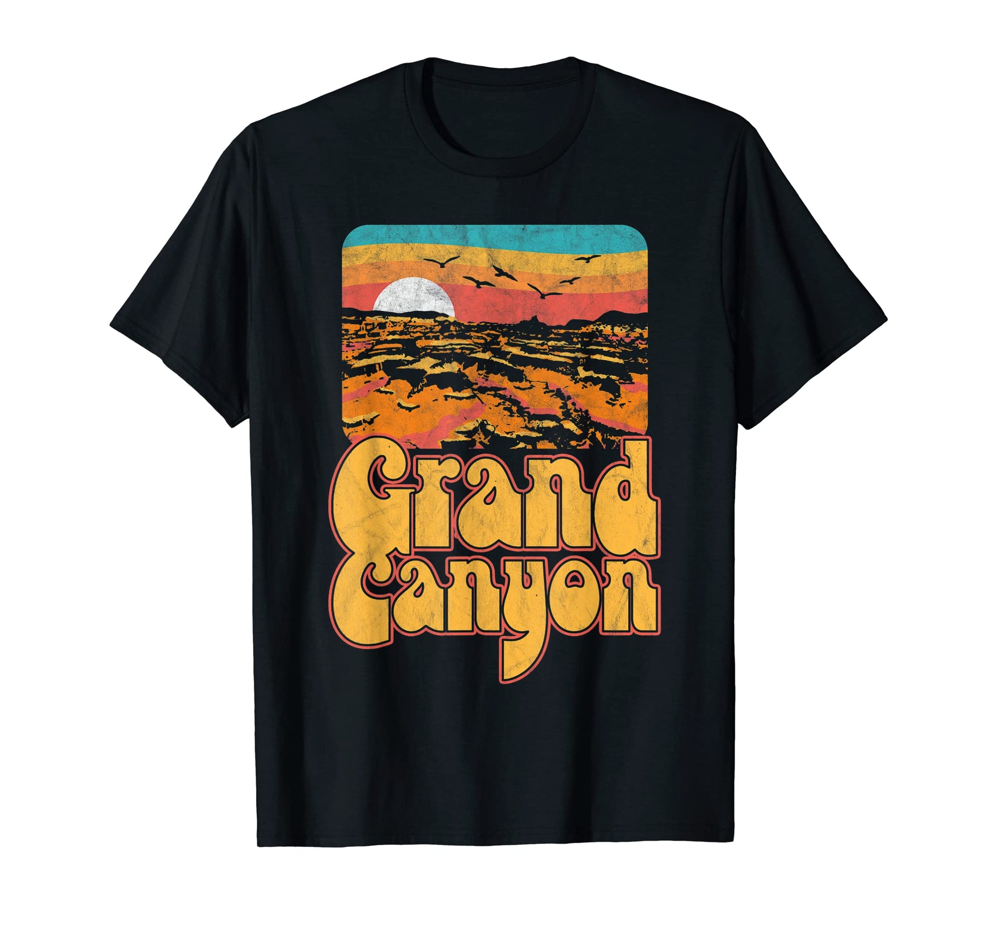 80S Grand Canyon National Park Souvenir T-Shirt - Streetwear Style Unisex - T-Shirt, Sweatshirt, Hoodie