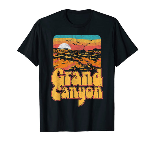 80S Grand Canyon National Park Souvenir T-Shirt - Streetwear Style Unisex - T-Shirt, Sweatshirt, Hoodie