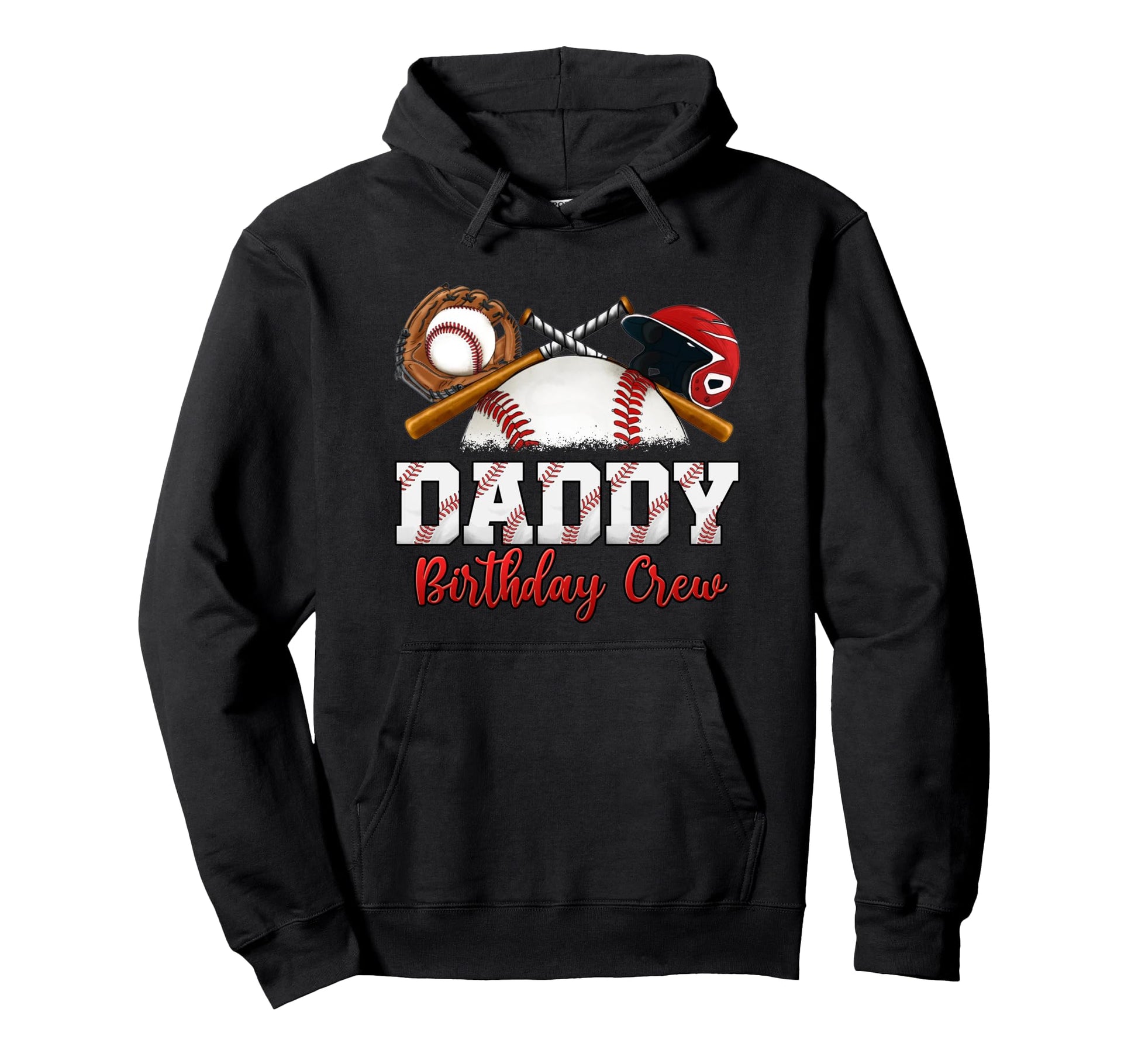 Baseball Birthday Party Sports Family Hoodie - Streetwear Style Unisex - T-Shirt, Sweatshirt, Hoodie