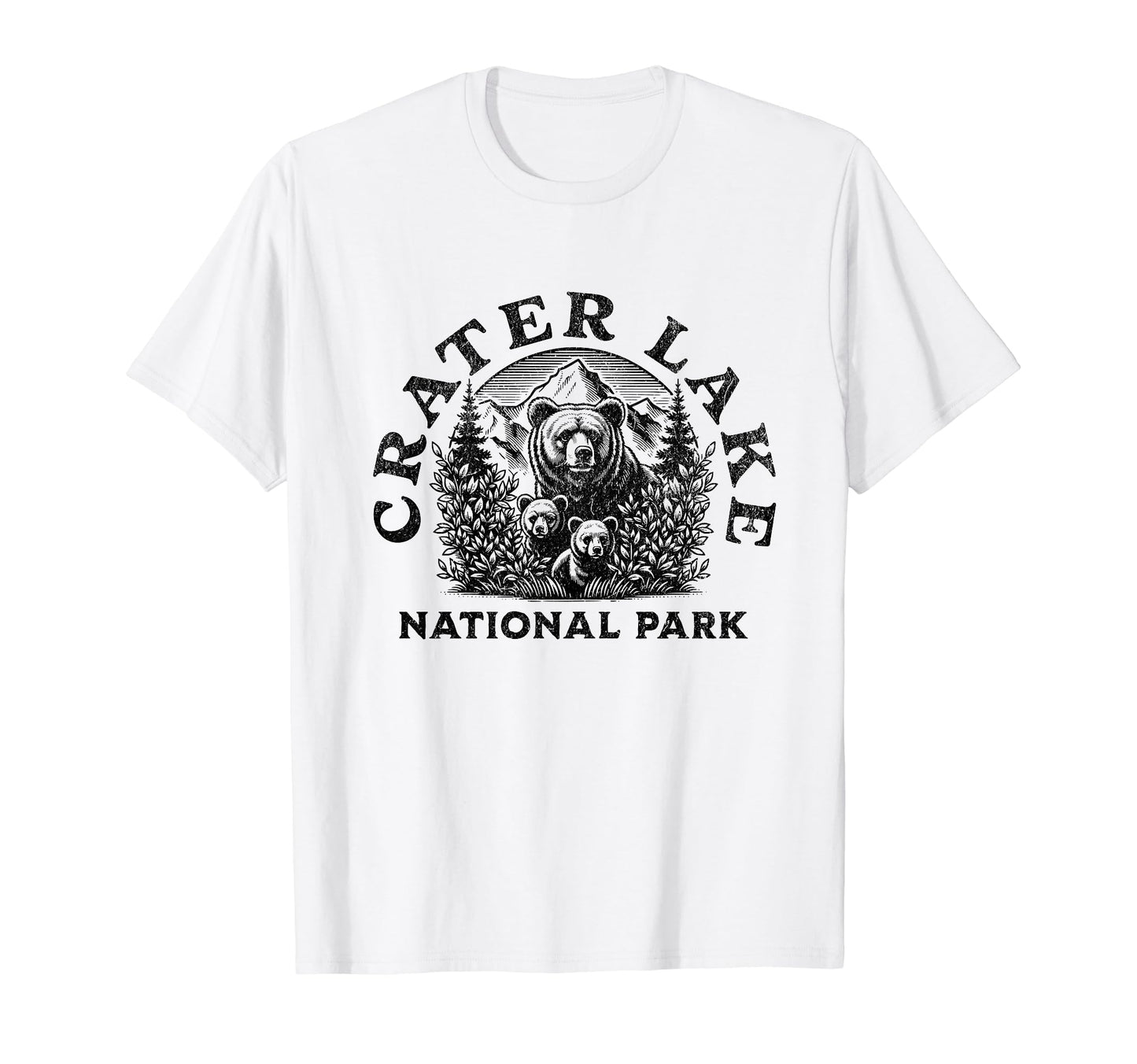Crater Lake National Park Oregon Usa T-Shirt - Trendy Graphic for Adults - T-Shirt, Sweatshirt, Hoodie