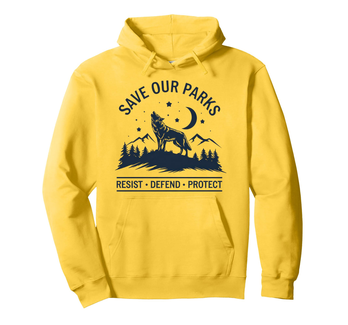 Save Our Parks Protect National Park Hoodie - Custom Art Print Unisex - T-Shirt, Sweatshirt, Hoodie