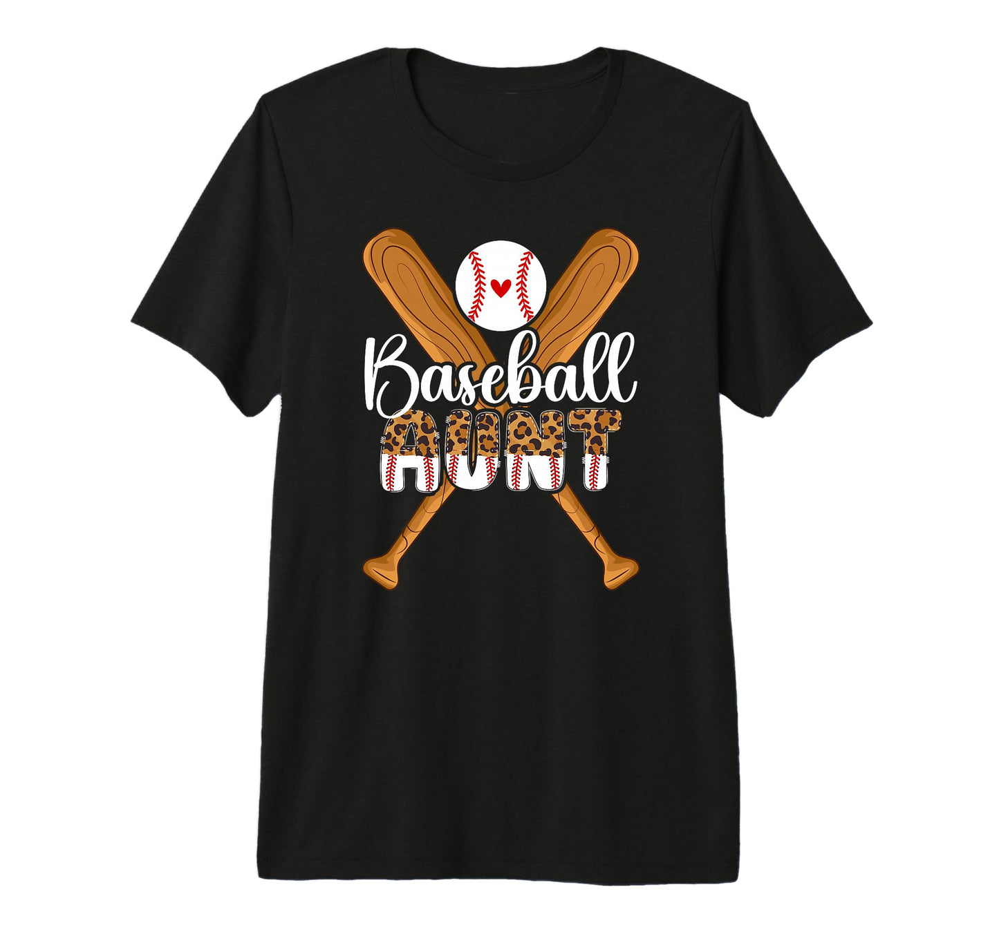 Baseball Aunt Baseball Player Auntie T-Shirt - Unique Graphic for Adults - T-Shirt, Sweatshirt, Hoodie