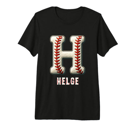 Baseball Home Run Kian Initial Letter Name T-Shirt - Trendy Graphic Unisex - T-Shirt, Sweatshirt, Hoodie