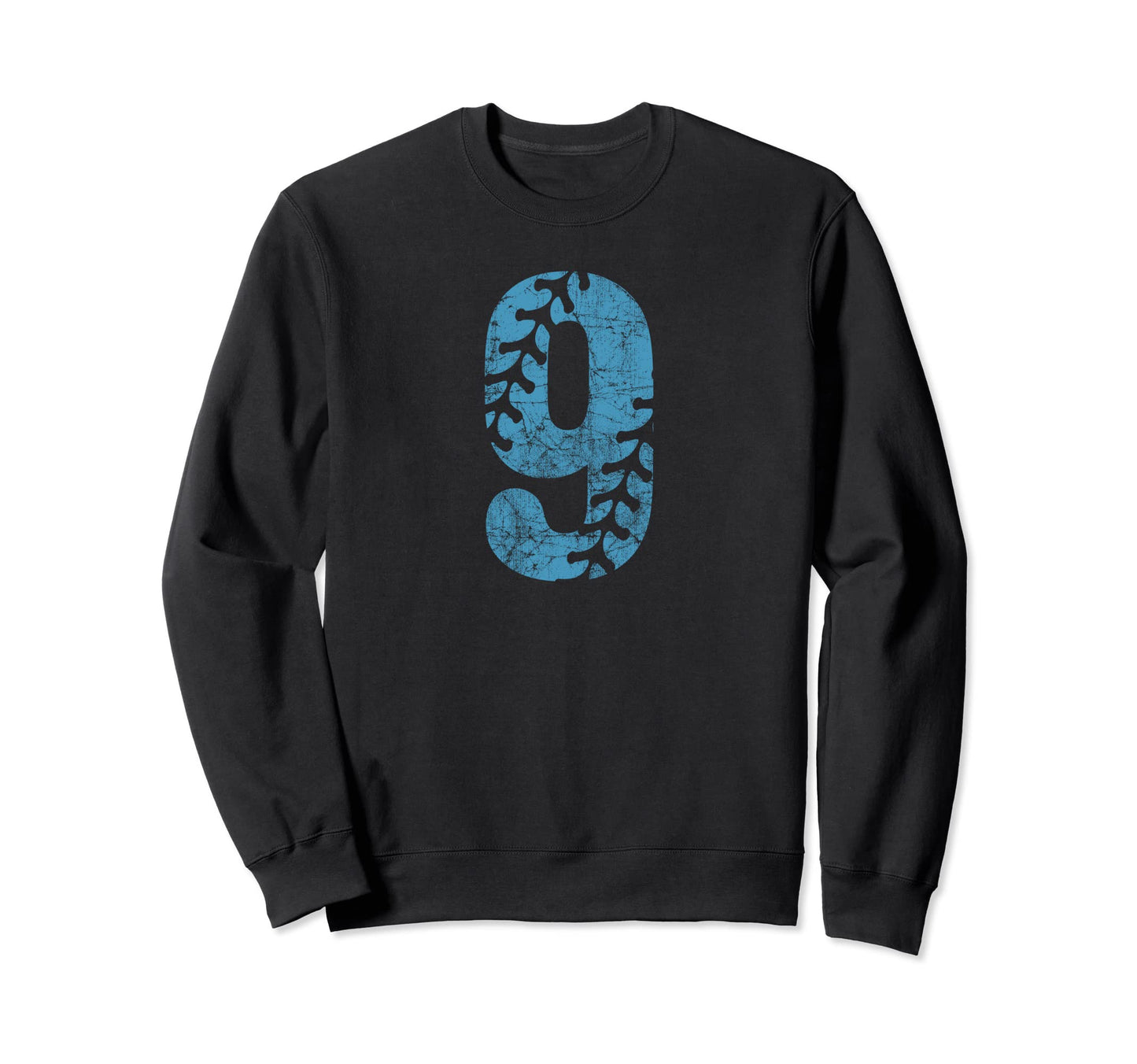 Baseball Softball Mom 9 Number Sweatshirt - Graphic Print Men Women - T-Shirt, Sweatshirt, Hoodie