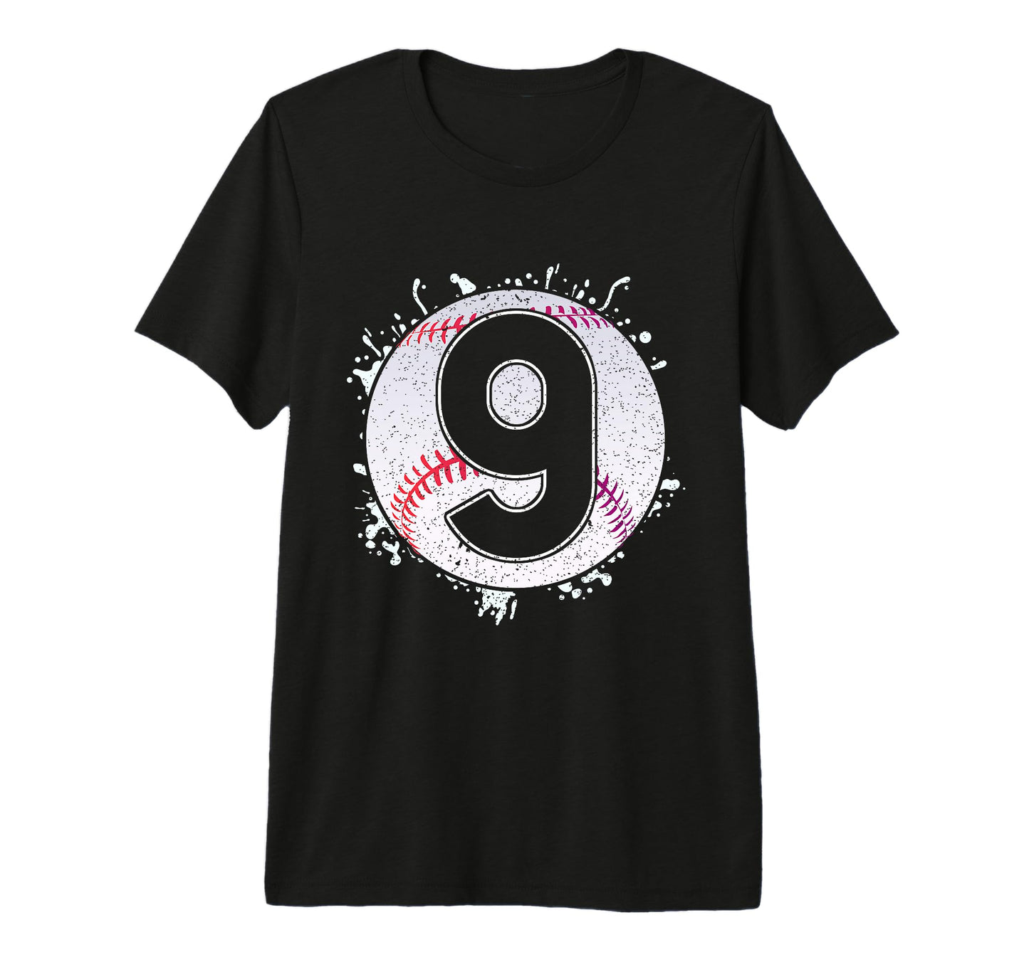 Baseball Birthday 9Th Birthday T-Shirt - Casual Everyday Wear for Adults - T-Shirt, Sweatshirt, Hoodie