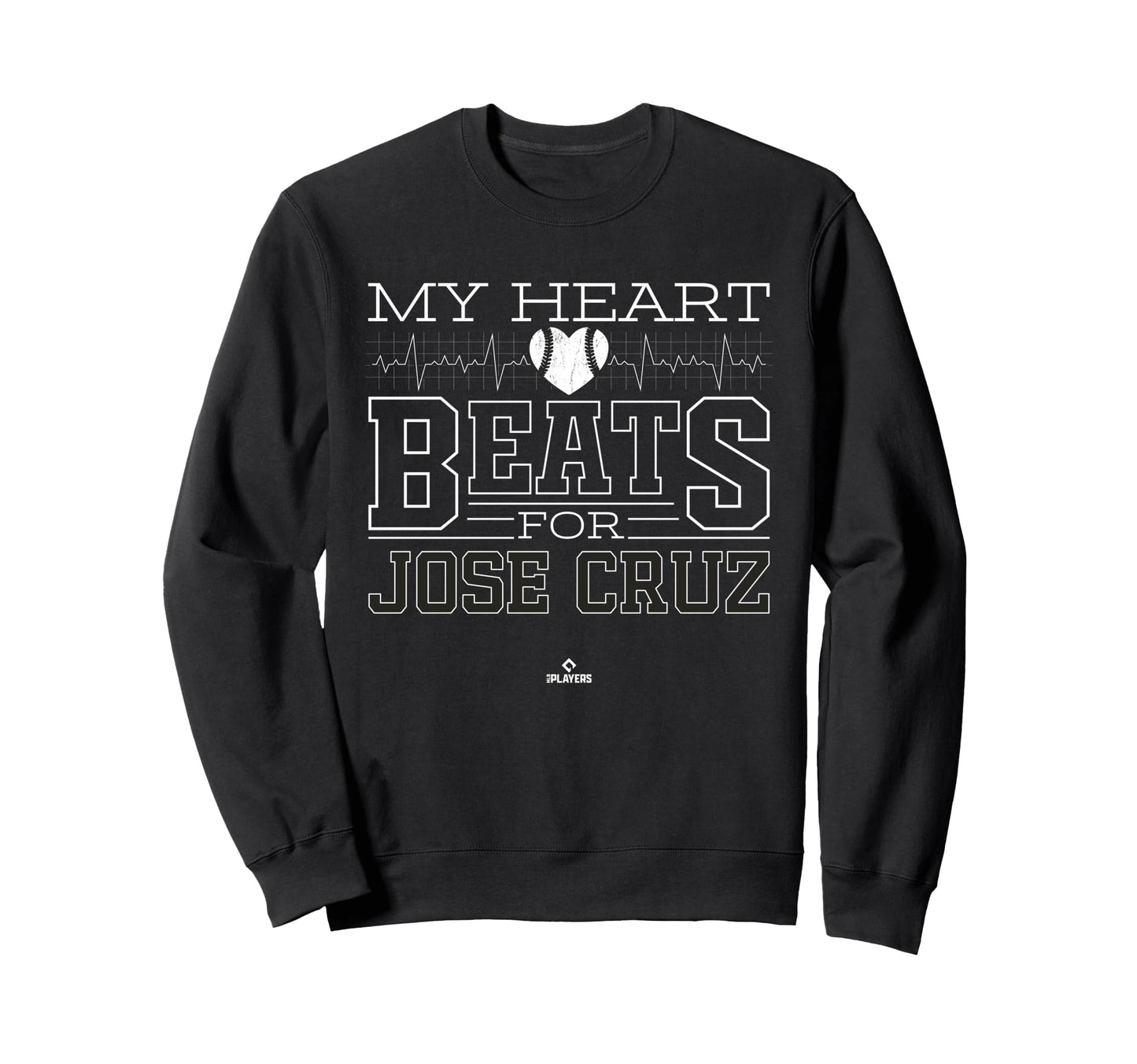 My Heart Beats Jose Cruz Sweatshirt - Aesthetic Graphic for Adults - T-Shirt, Sweatshirt, Hoodie