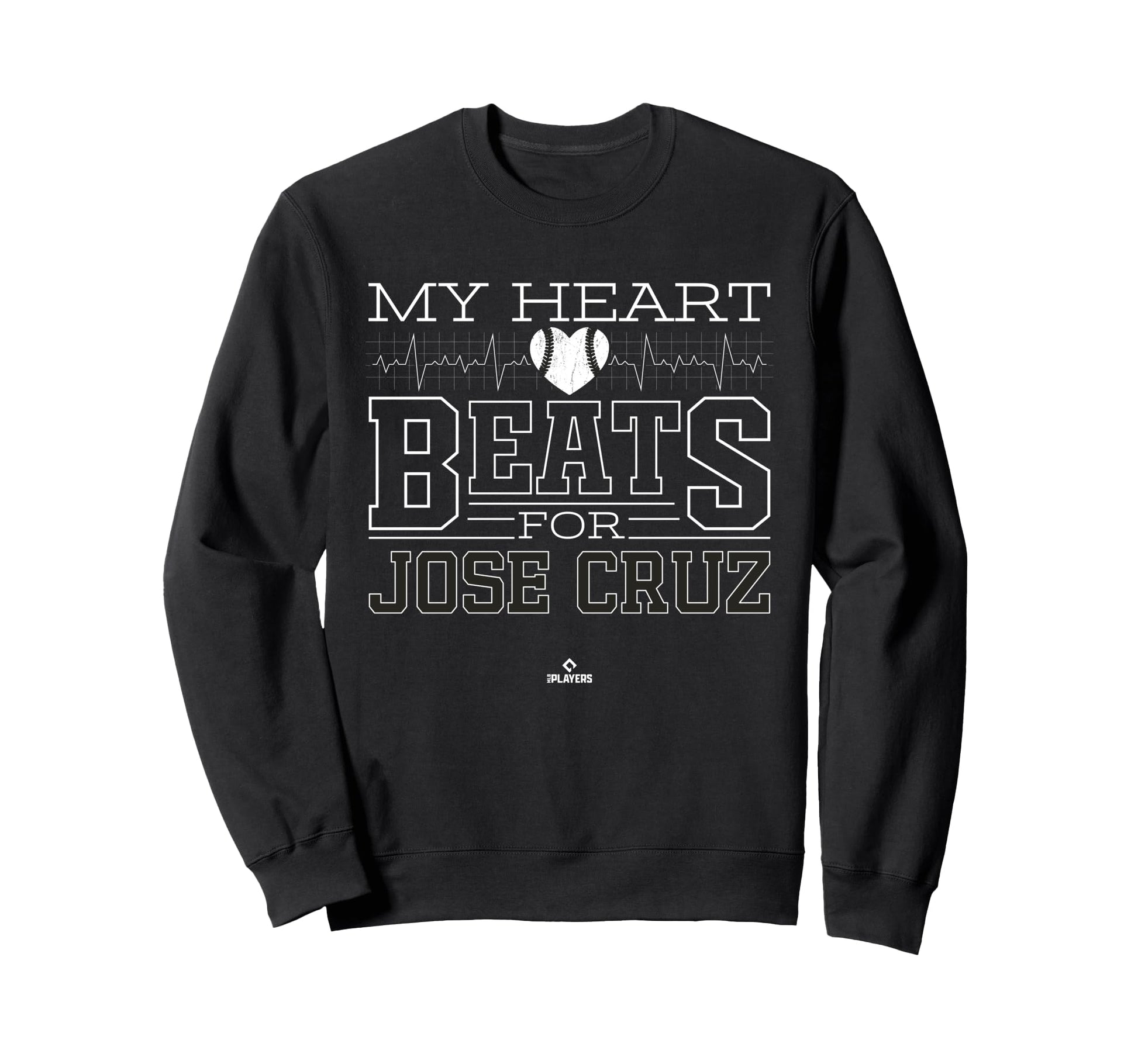 My Heart Beats Jose Cruz Sweatshirt - Aesthetic Graphic for Adults - T-Shirt, Sweatshirt, Hoodie
