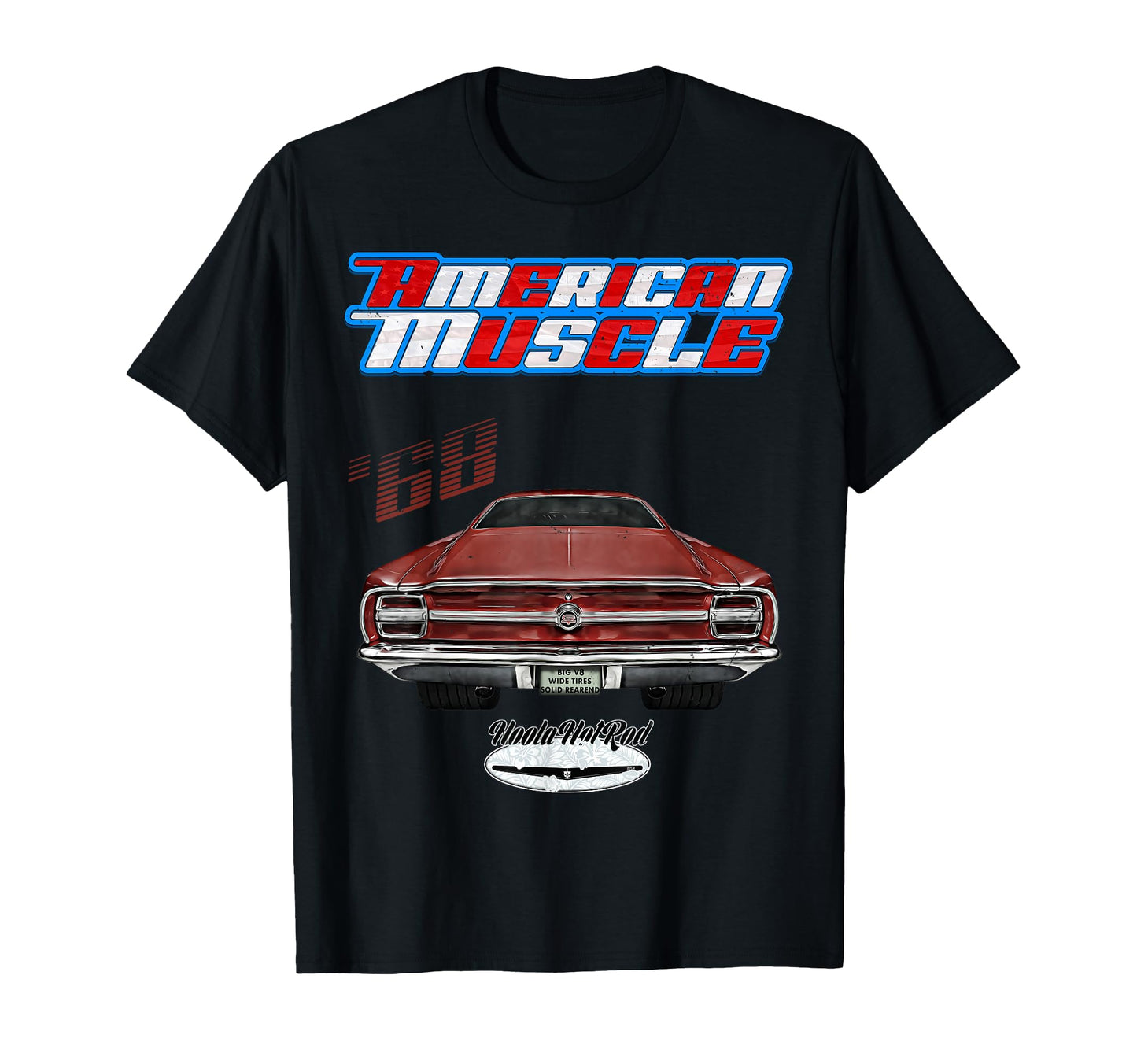 Hoola Hotrod 1968 Torino Hot Rod T-Shirt - Custom Art Print Men Women - T-Shirt, Sweatshirt, Hoodie