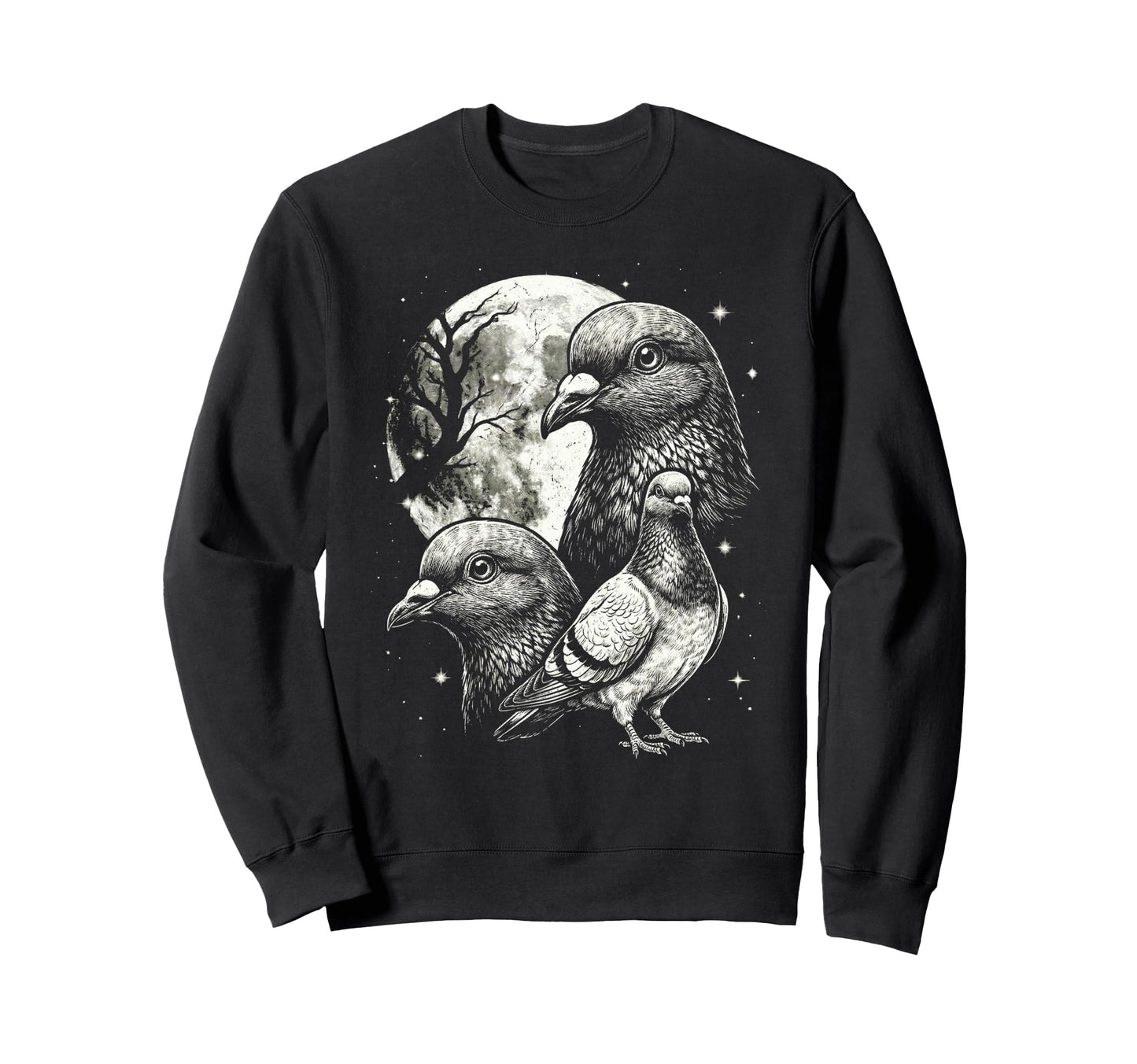 Pigeon 90S Aesthetic Y2K Weird Sweatshirt - Novelty Apparel for Adults - T-Shirt, Sweatshirt, Hoodie