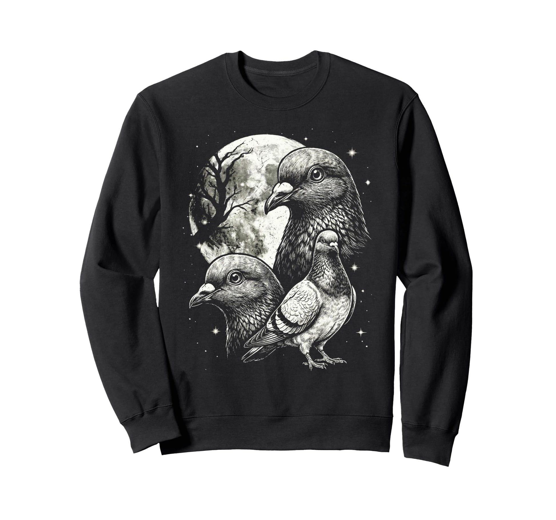 Pigeon 90S Aesthetic Y2K Weird Sweatshirt - Novelty Apparel for Adults - T-Shirt, Sweatshirt, Hoodie