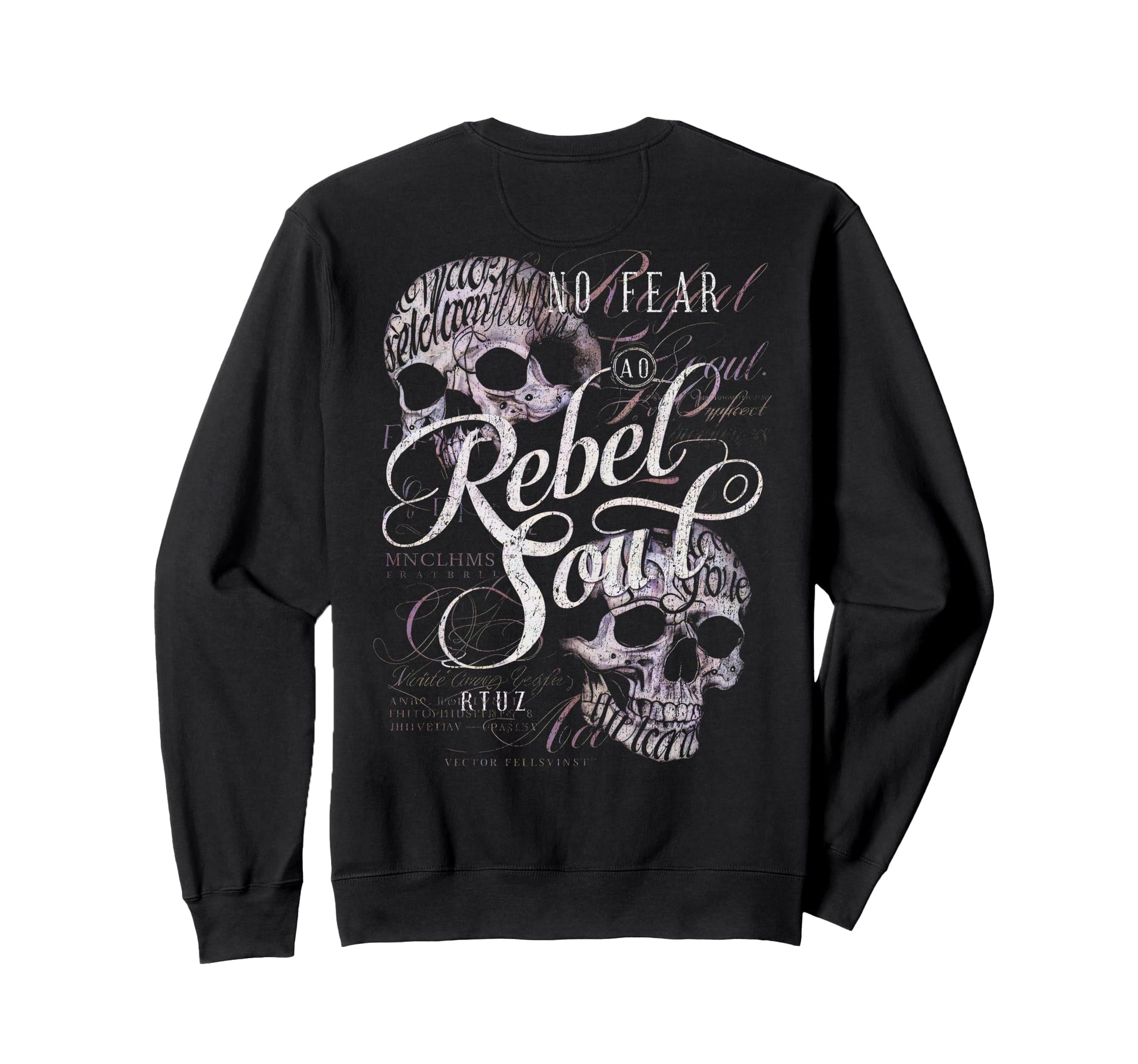 Back Y2K Streetwear Skull Sweatshirt - Unique Graphic for Adults - T-Shirt, Sweatshirt, Hoodie