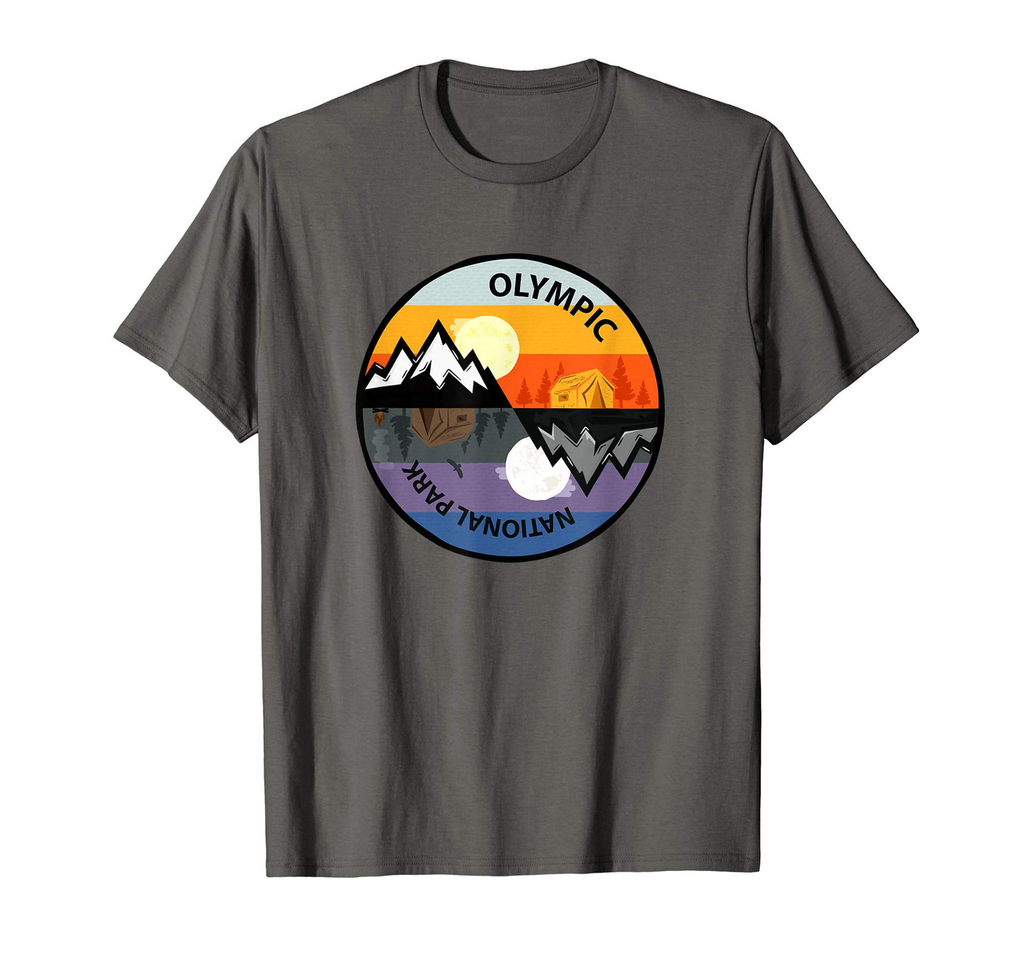 Olympic National Park Souvenir T-Shirt - Novelty Apparel Men Women - T-Shirt, Sweatshirt, Hoodie