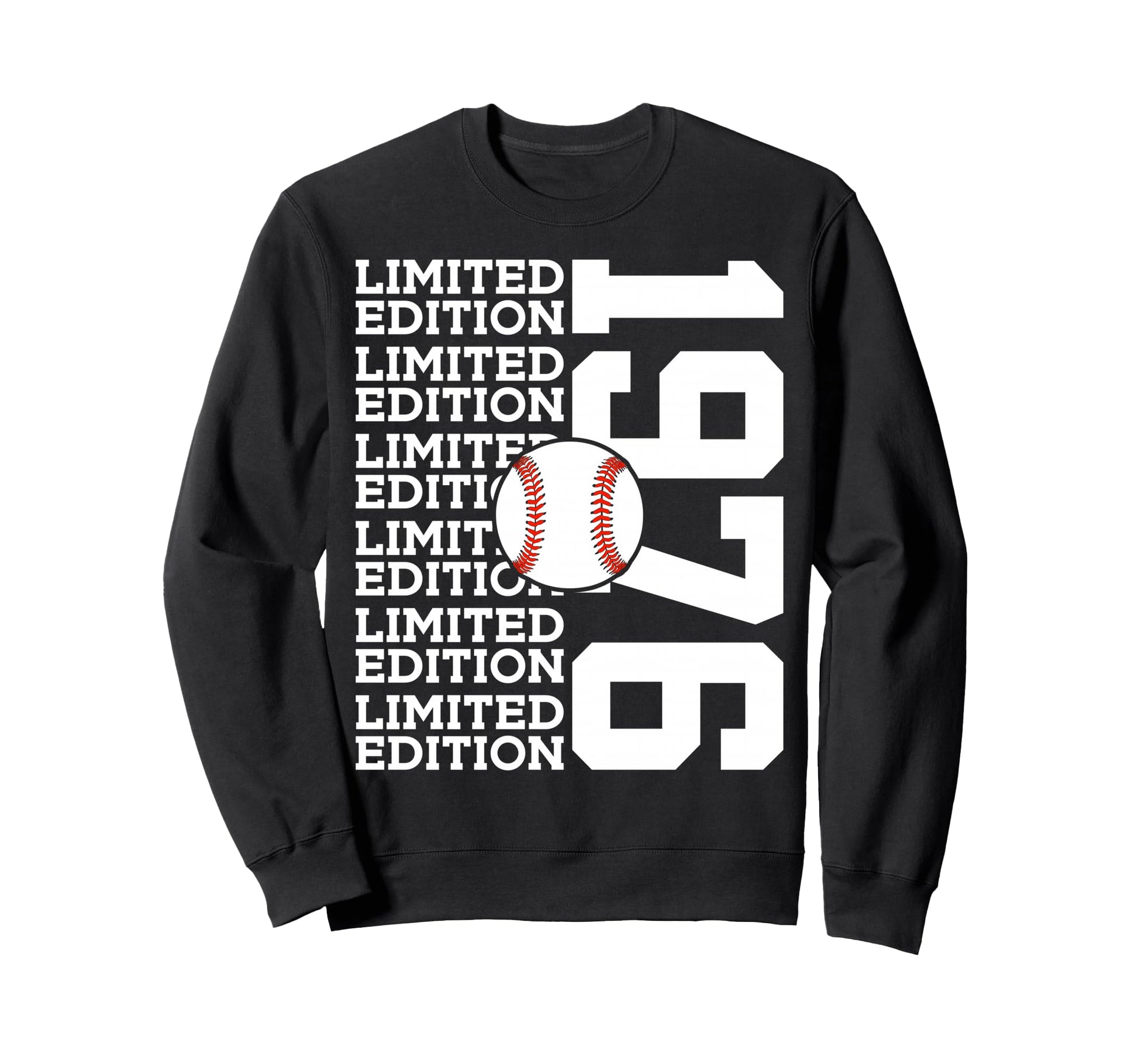 1976 Baseball 50Th Birthday Sweatshirt - Casual Everyday Wear Men Women - T-Shirt, Sweatshirt, Hoodie
