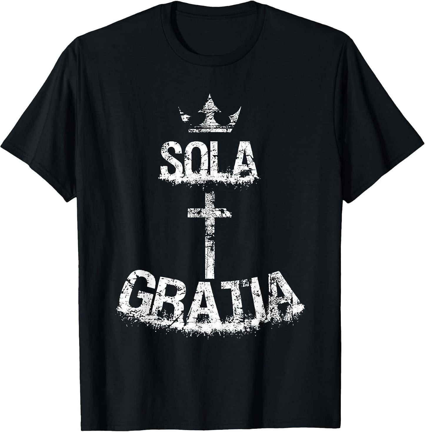 Sola Gratia Reformation Christian Faith By Merch - Adult & Kids T-Shirts, Sweatshirts & Hoodies apparel design preview 1