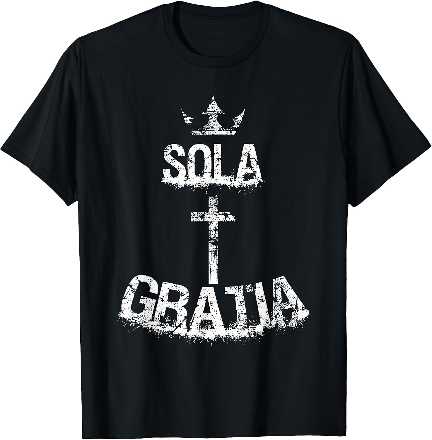 Sola Gratia Reformation Christian Faith By Merch - Adult & Kids T-Shirts, Sweatshirts & Hoodies apparel design preview 1