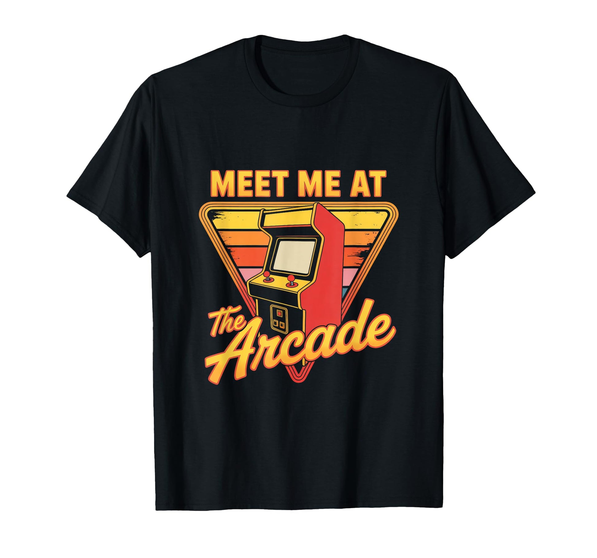 Meet Me Arcade Nostalgic Gaming Gamer T-Shirt - Unique Graphic Men Women - T-Shirt, Sweatshirt, Hoodie