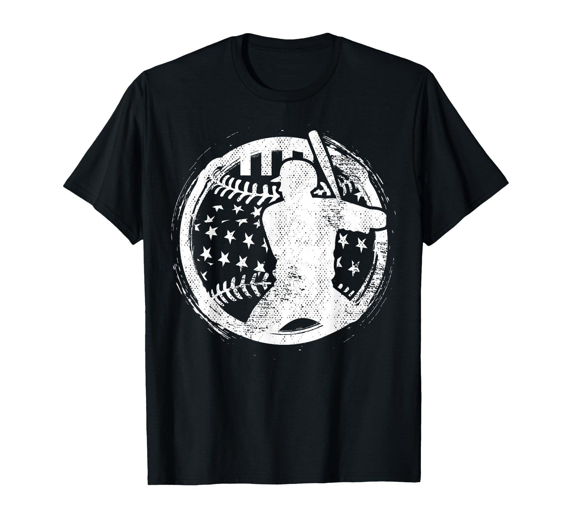 Patriotic American Flag Baseball T-Shirt - Streetwear Style for Adults - T-Shirt, Sweatshirt, Hoodie