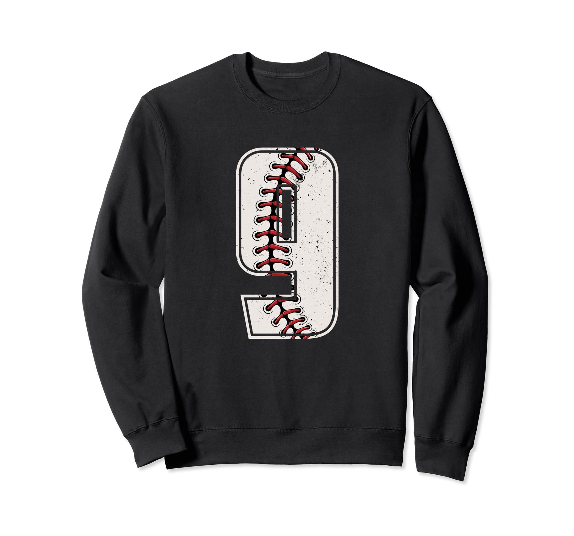 Baseball Player Number 9 Nine Sweatshirt - Casual Everyday Wear Unisex - T-Shirt, Sweatshirt, Hoodie
