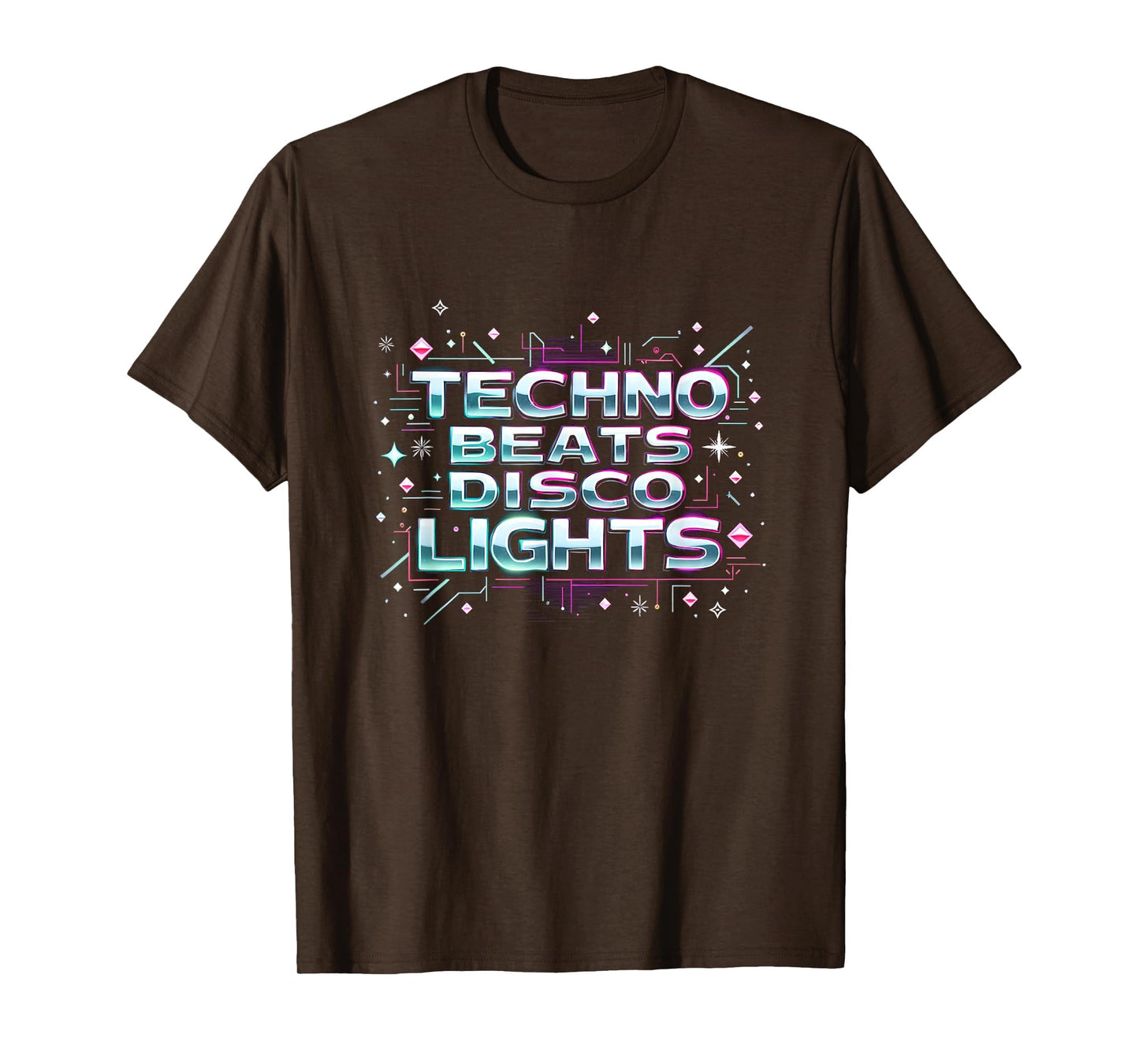 Y2K Techno Beats Aesthetic Disco Lights T-Shirt - Streetwear Style Unisex - T-Shirt, Sweatshirt, Hoodie