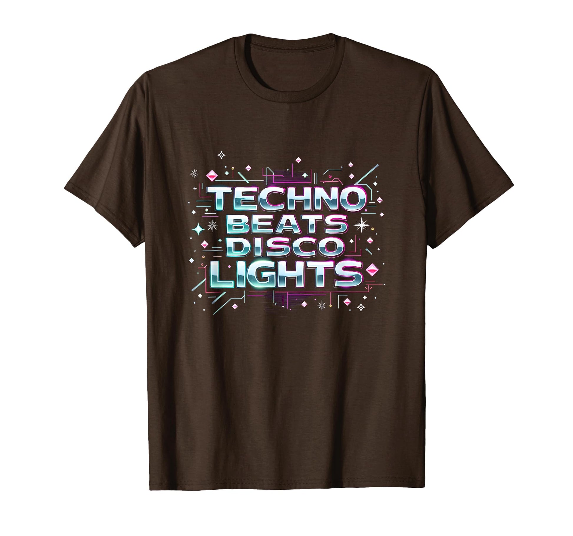 Y2K Techno Beats Aesthetic Disco Lights T-Shirt - Streetwear Style Unisex - T-Shirt, Sweatshirt, Hoodie
