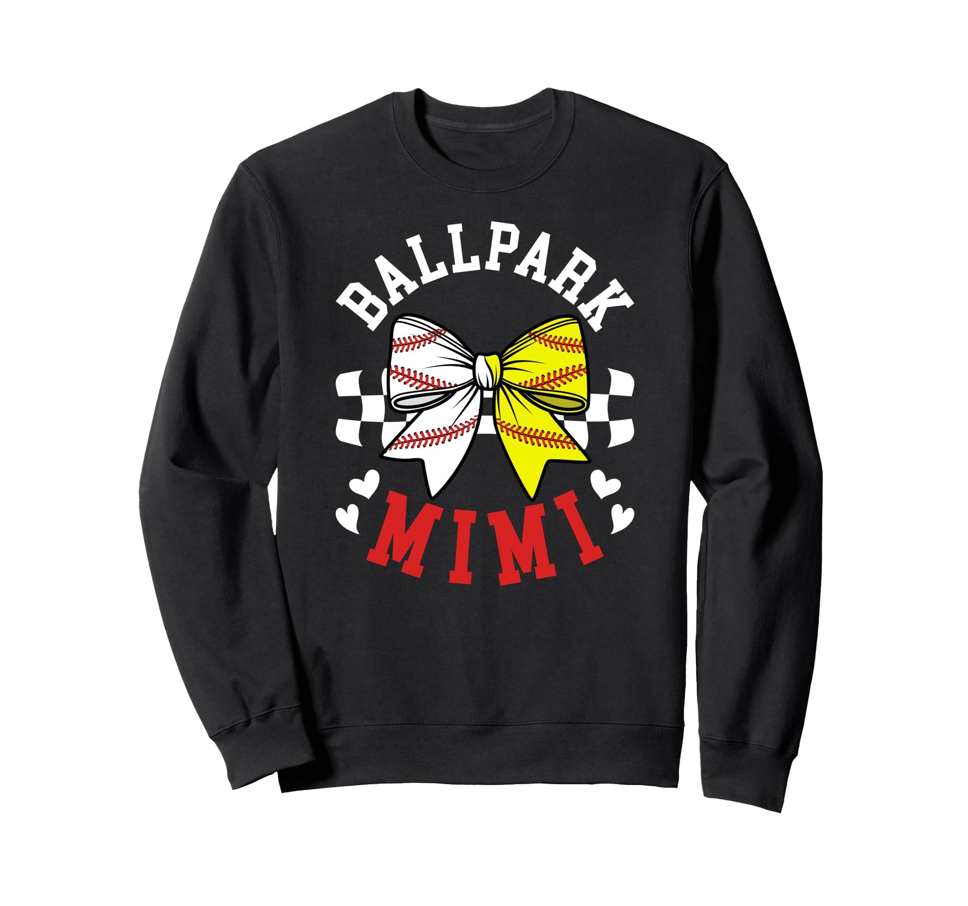 Ballpark Mimi Grandma Softball Sweatshirt - Aesthetic Graphic Unisex - T-Shirt, Sweatshirt, Hoodie