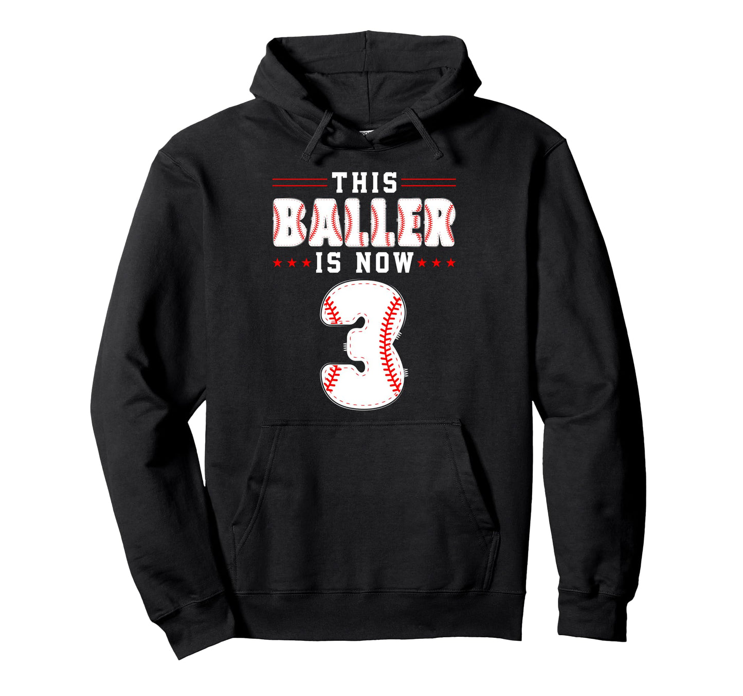 3Rd Birthday Baseball Lover This Hoodie - Aesthetic Graphic Men Women - T-Shirt, Sweatshirt, Hoodie