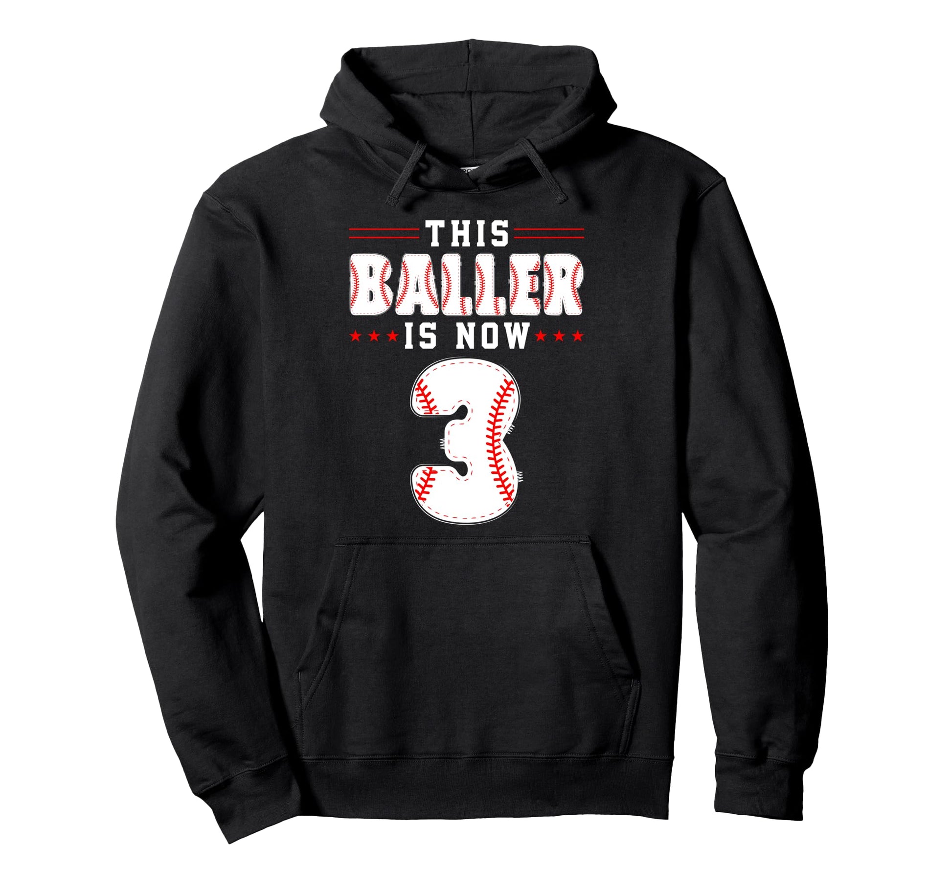 3Rd Birthday Baseball Lover This Hoodie - Aesthetic Graphic Men Women - T-Shirt, Sweatshirt, Hoodie