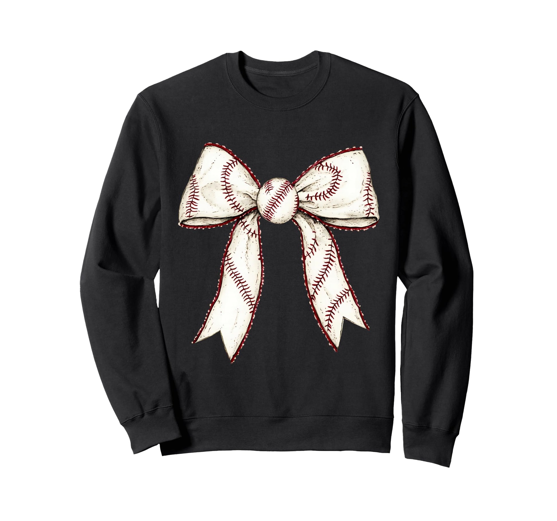 Baseball Coquette Bow Baseball Game Sweatshirt - Trendy Graphic for Adults - T-Shirt, Sweatshirt, Hoodie