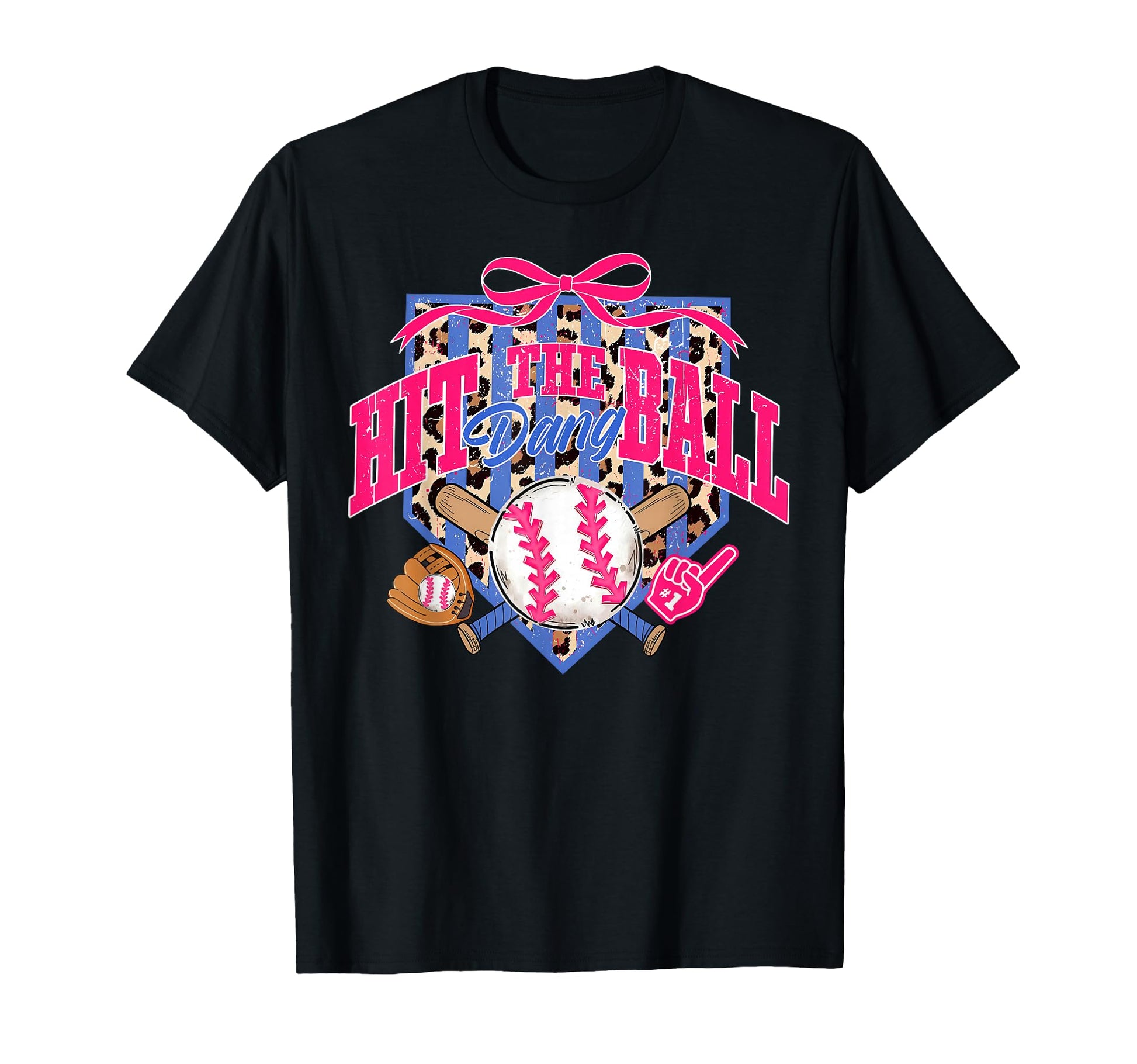 Hit Dang Ball Baseball Season Game Day T-Shirt - Fun Novelty Design Unisex - T-Shirt, Sweatshirt, Hoodie