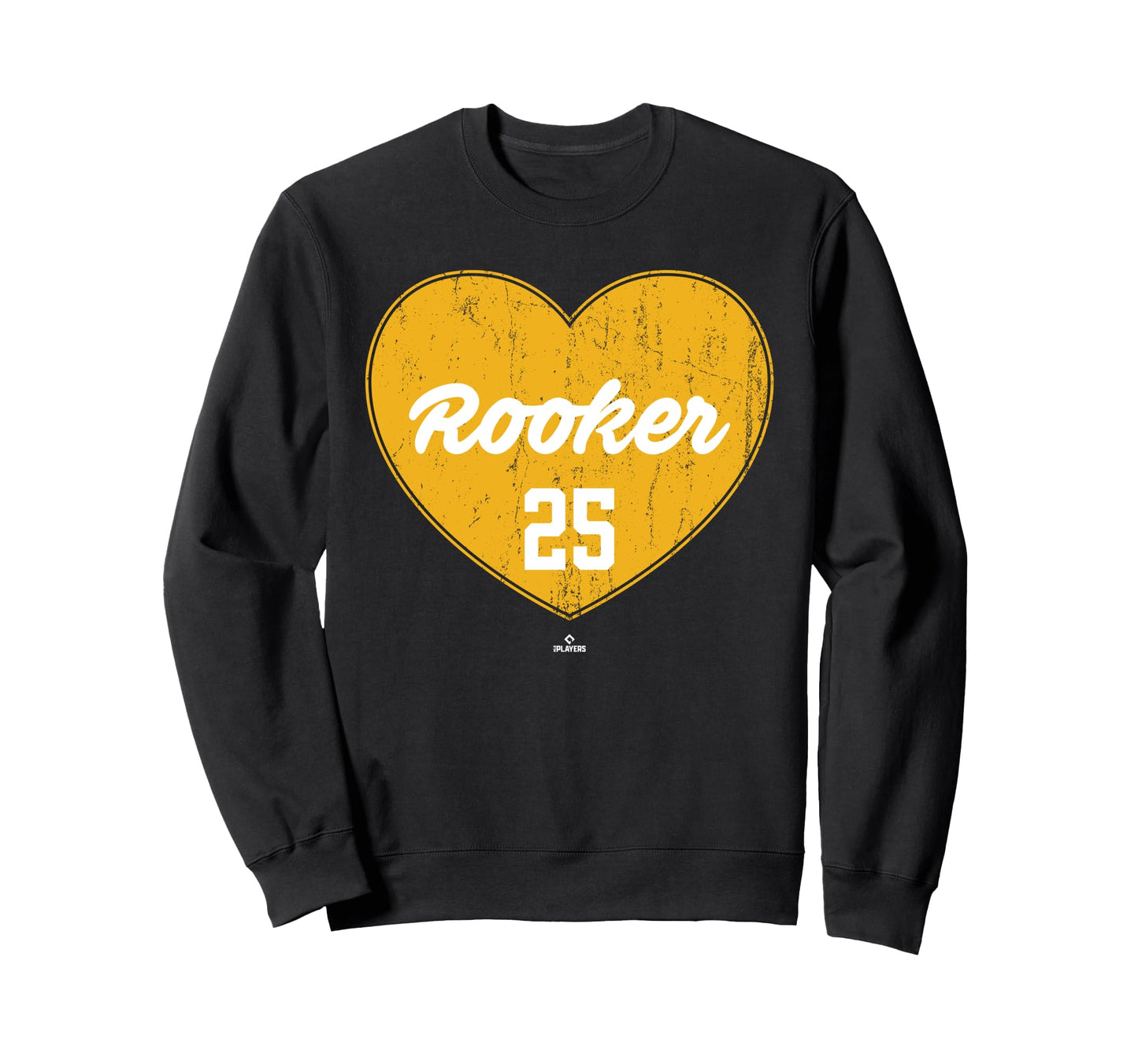 Distressed Heart Brent Rooker Sweatshirt - Unique Graphic Men Women - T-Shirt, Sweatshirt, Hoodie