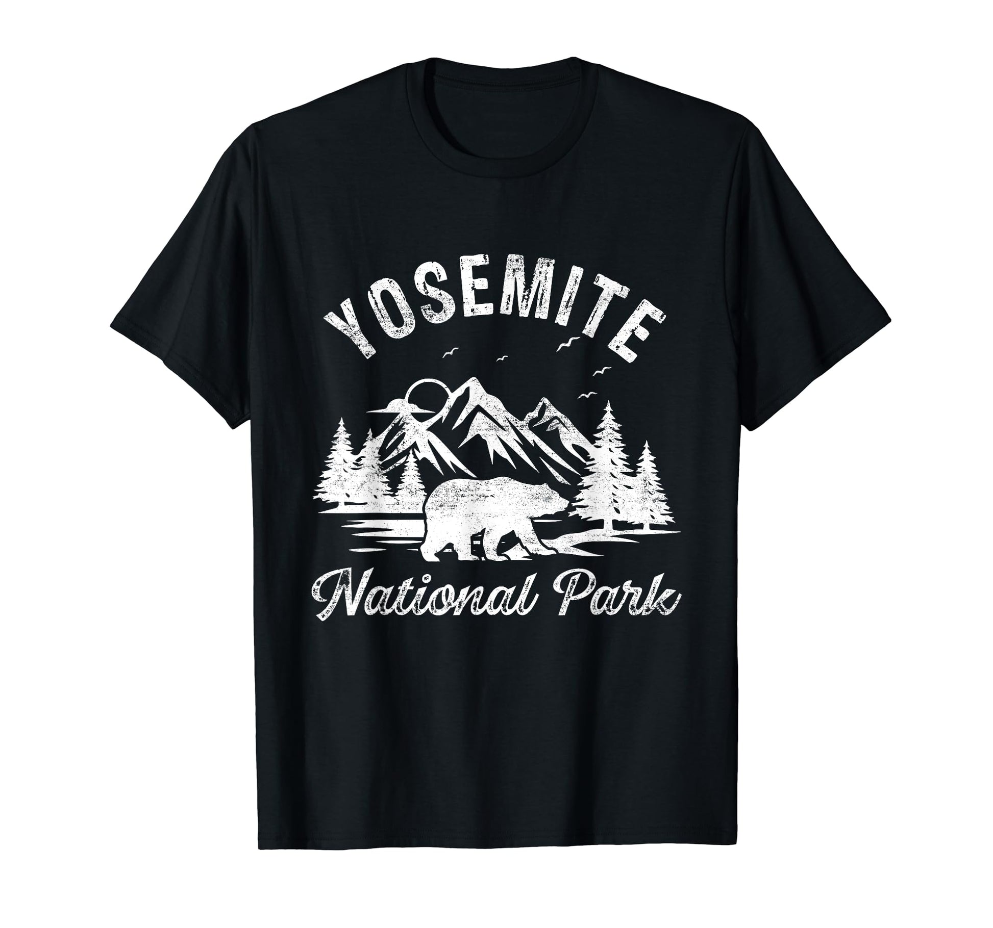 Yosemite National Park T-Shirt - Custom Art Print Men Women - T-Shirt, Sweatshirt, Hoodie