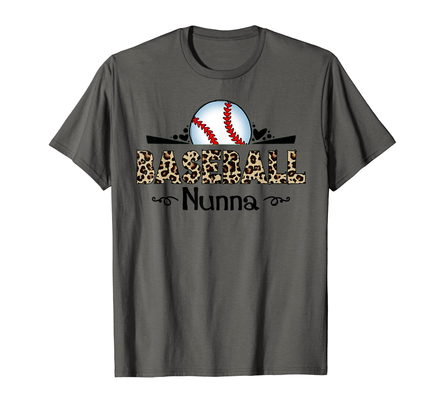 Hippie Baseball Nunna Leopard Baleo T-Shirt - Trendy Graphic for Adults - T-Shirt, Sweatshirt, Hoodie