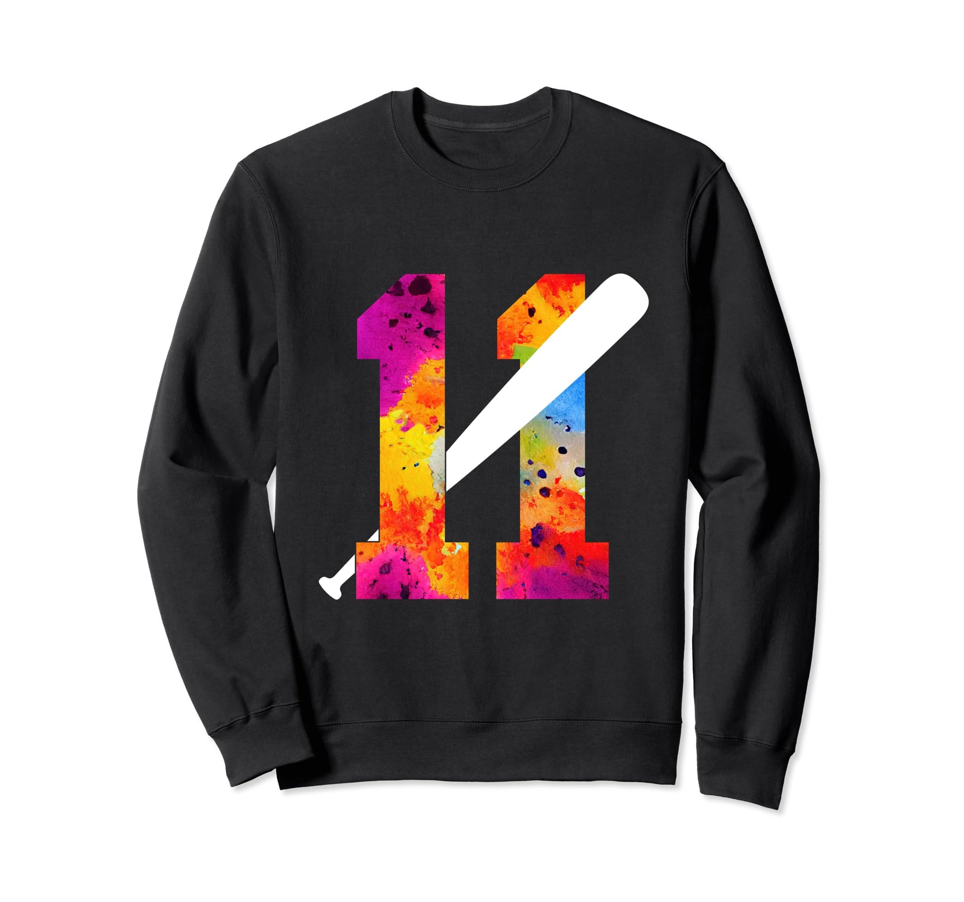 Number 11 Years Baseball 11Th Sweatshirt - Streetwear Style Men Women - T-Shirt, Sweatshirt, Hoodie