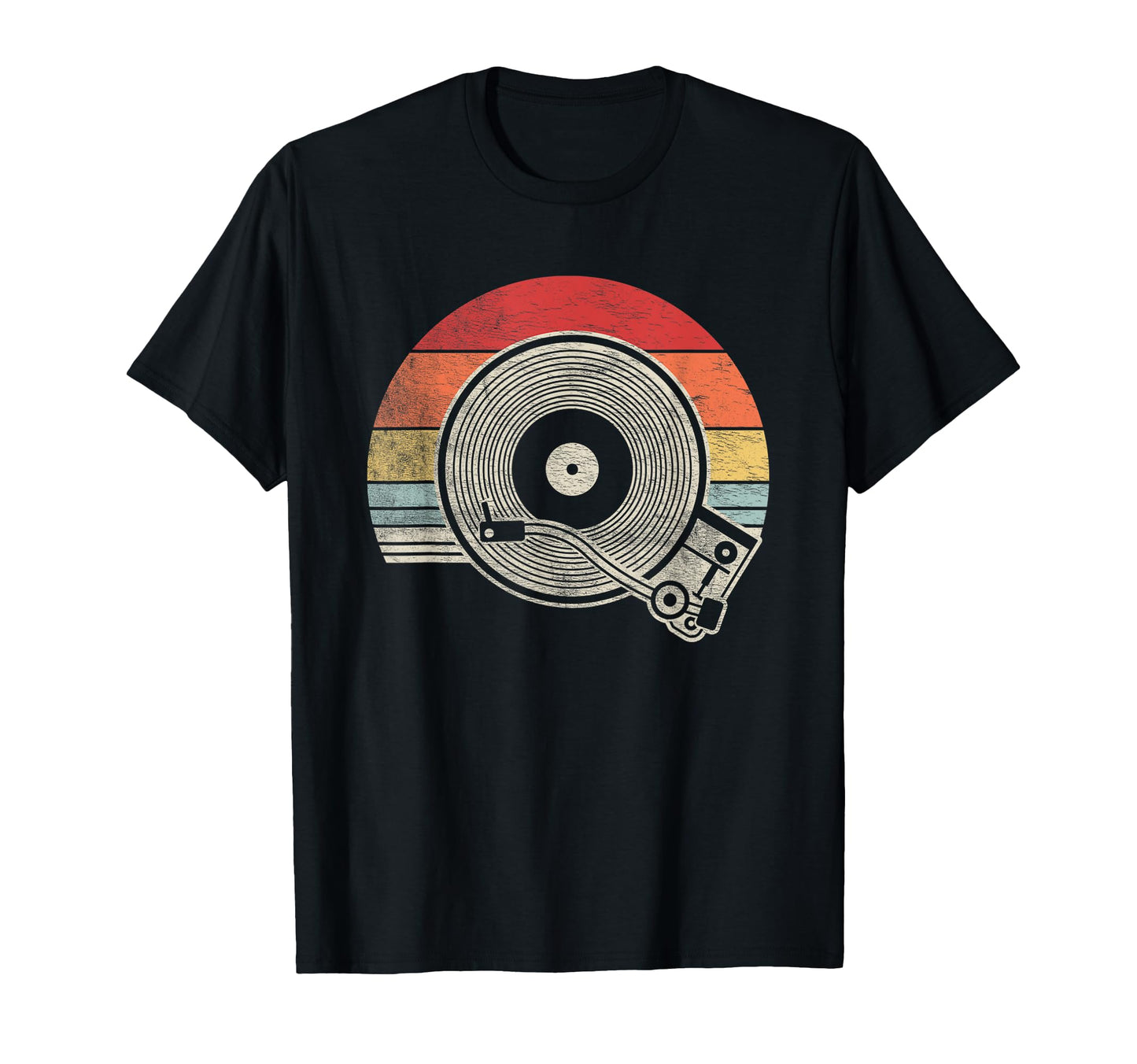Music Collector Vinyl Record Player T-Shirt - Minimalist Print Unisex - T-Shirt, Sweatshirt, Hoodie