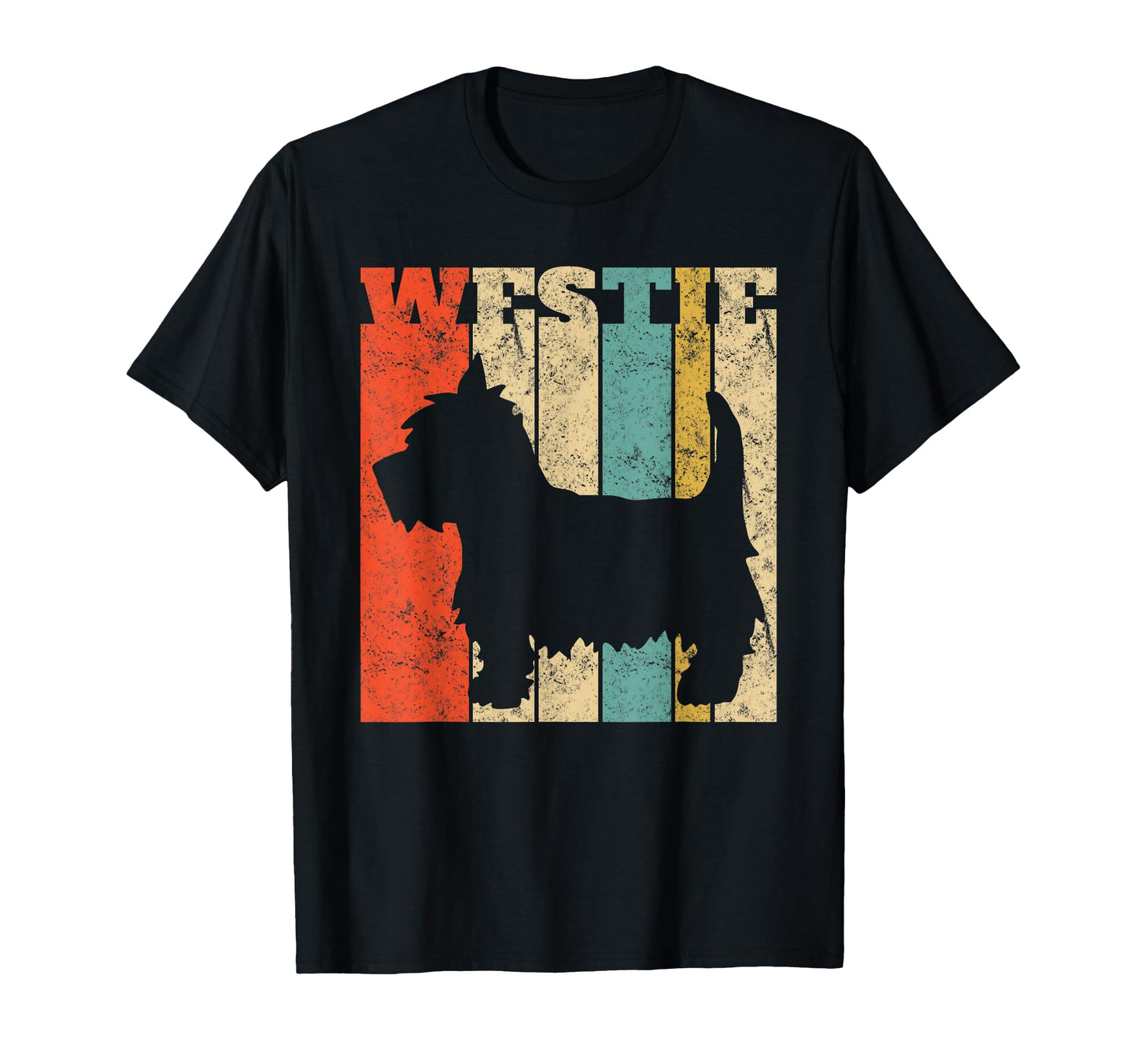 West Highland Terrier Dog Westie T-Shirt - Minimalist Print for Adults - T-Shirt, Sweatshirt, Hoodie