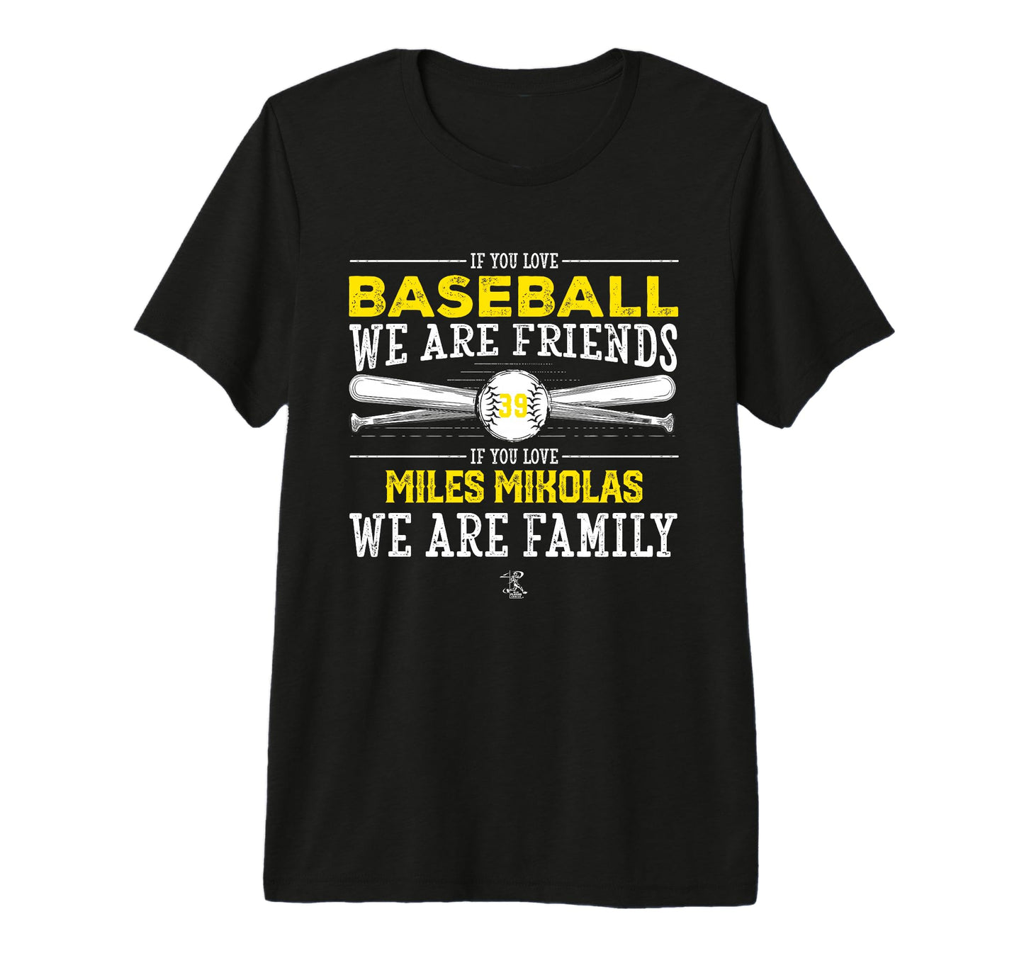 Miles Mikolas If You Love Baseball Tri T-Shirt - Trendy Graphic Men Women - T-Shirt, Sweatshirt, Hoodie