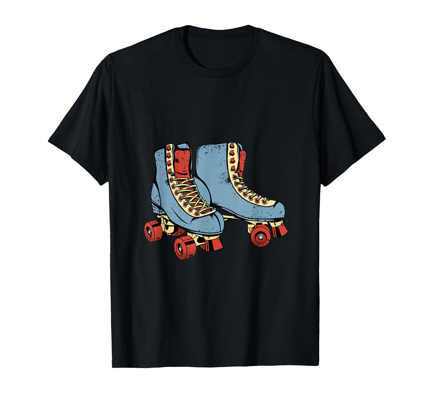 Blue Roller Skates Rollerblades T-Shirt - Custom Art Print for Adults - T-Shirt, Sweatshirt, Hoodie