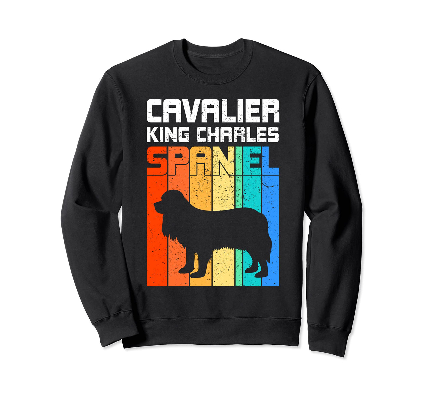 Cavalier King Charles Spaniel Sweatshirt - Fun Novelty Design for Adults - T-Shirt, Sweatshirt, Hoodie