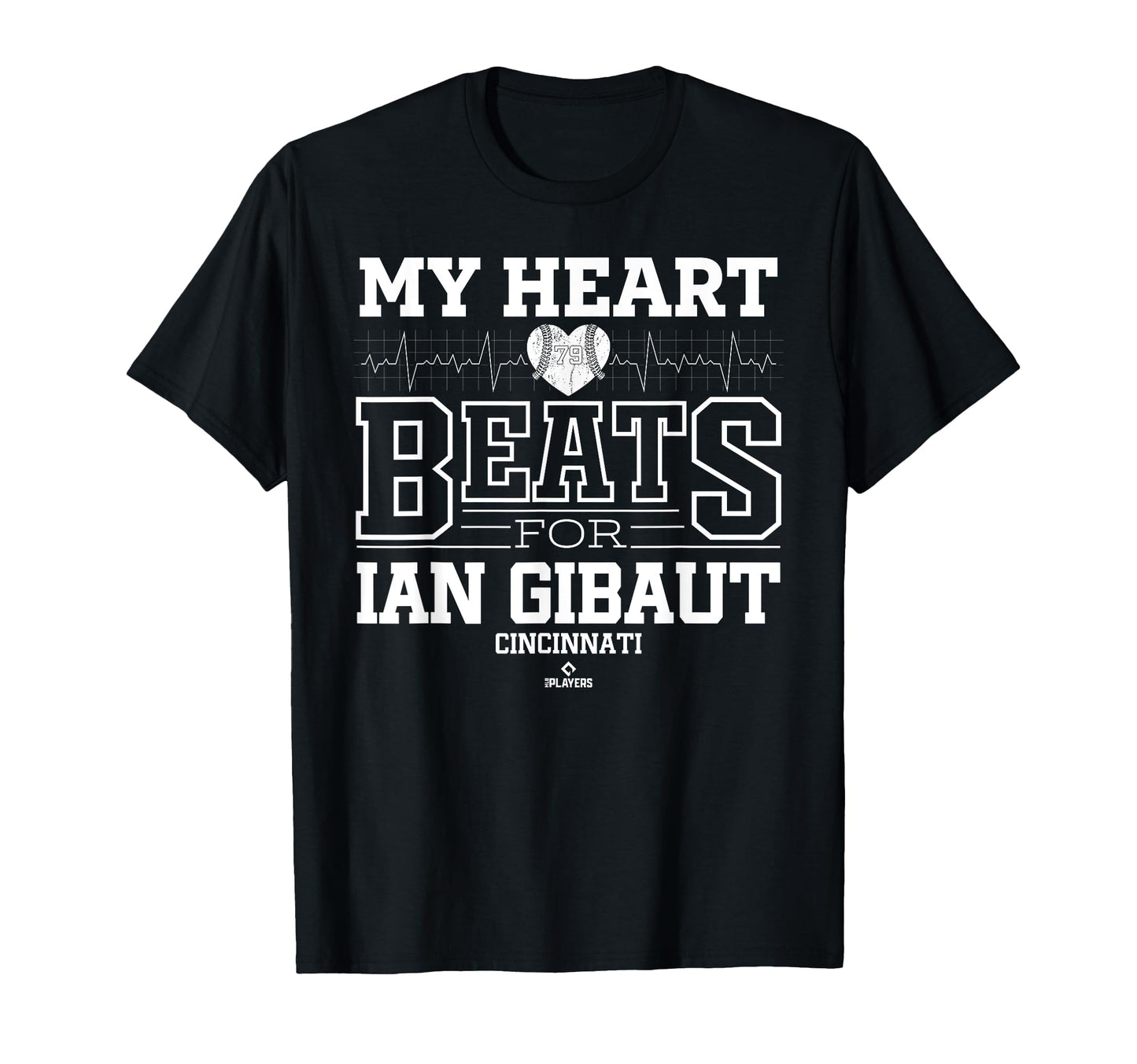 My Heart Beats Ian Gibaut Cincinnati T-Shirt - Graphic Print Men Women - T-Shirt, Sweatshirt, Hoodie