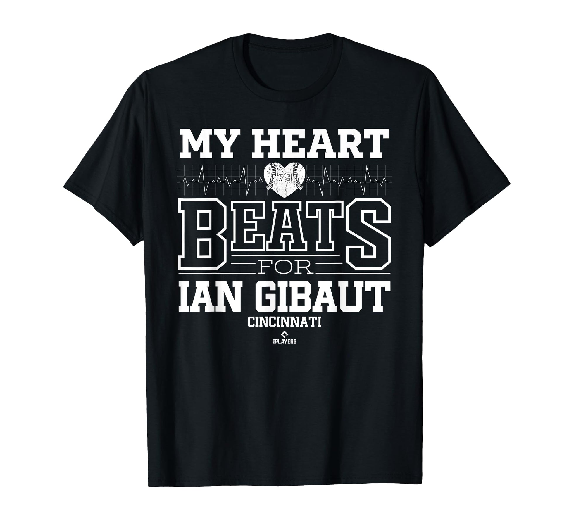 My Heart Beats Ian Gibaut Cincinnati T-Shirt - Graphic Print Men Women - T-Shirt, Sweatshirt, Hoodie