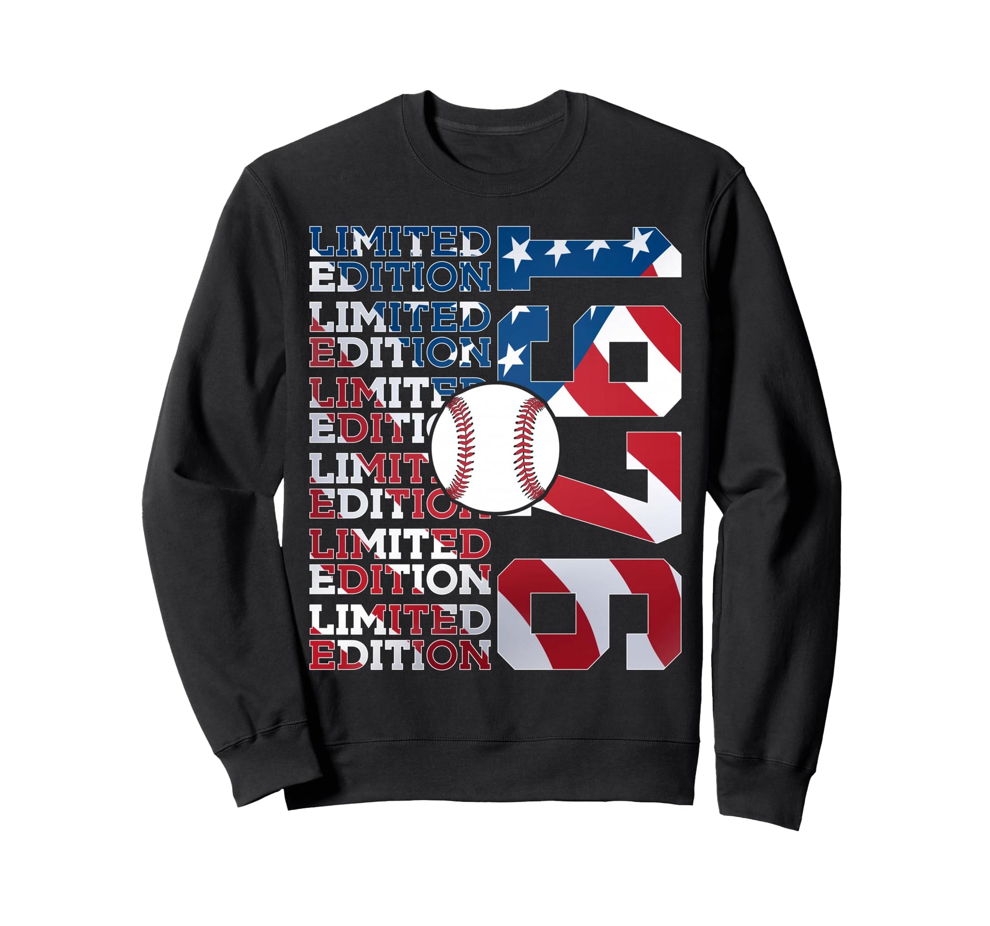 1976 Baseball 50Th Birthday Sweatshirt - Trendy Graphic Unisex - T-Shirt, Sweatshirt, Hoodie