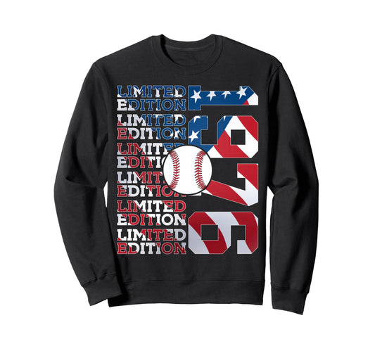 1976 Baseball 50Th Birthday Sweatshirt - Trendy Graphic Unisex - T-Shirt, Sweatshirt, Hoodie